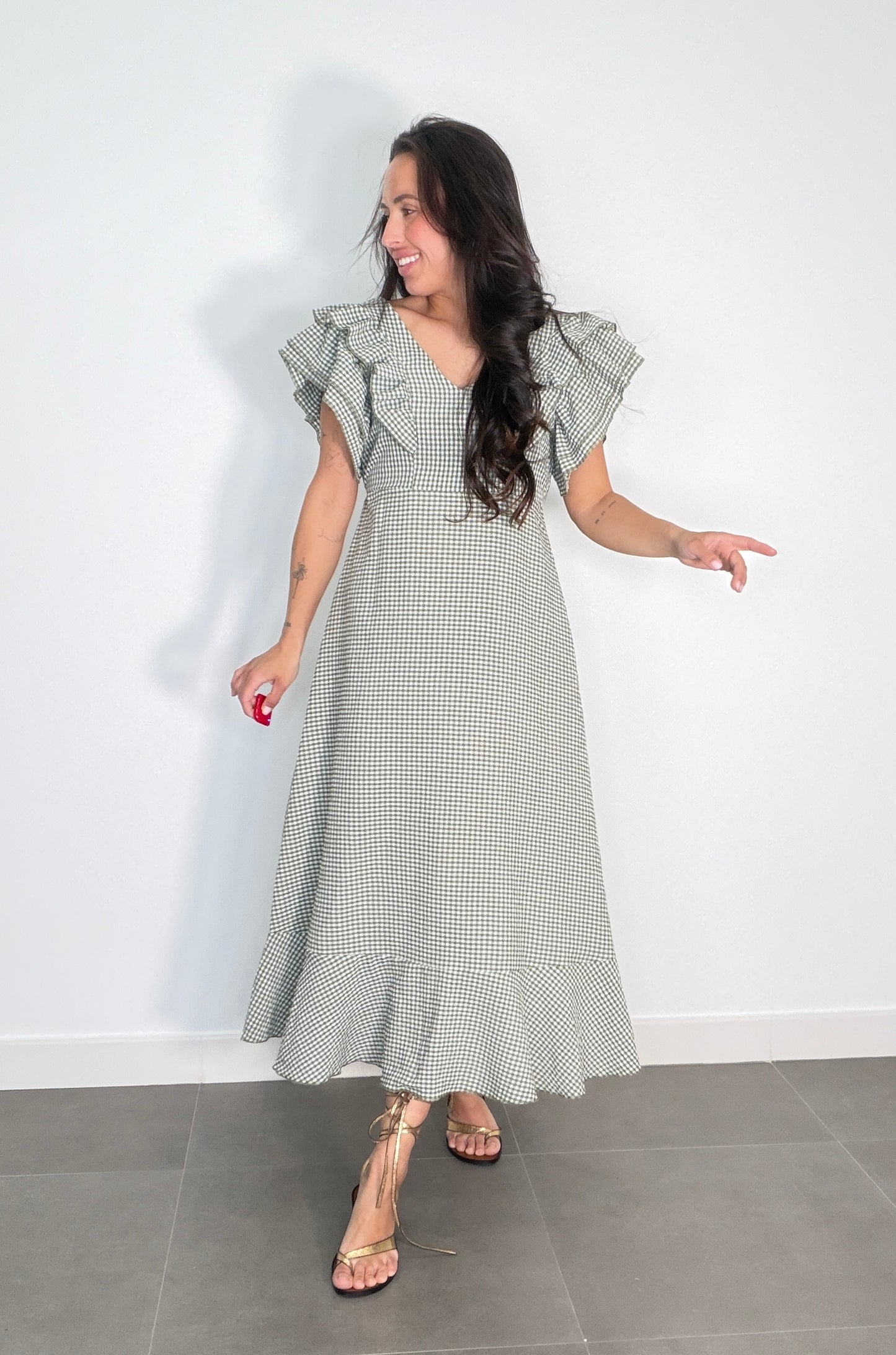 Vestido VICHY LOW COST