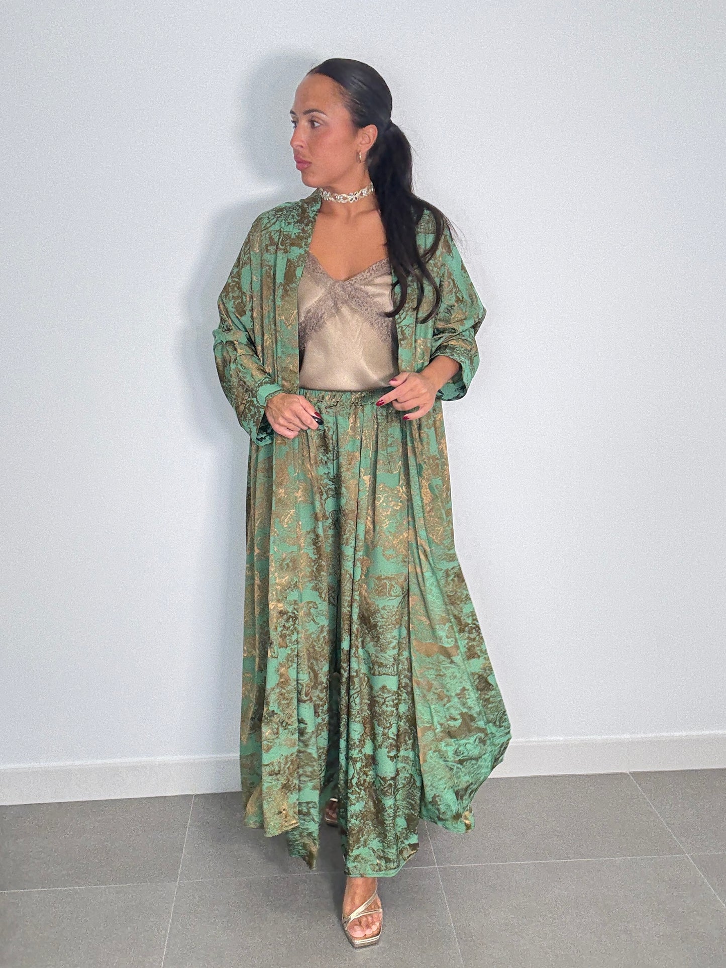 conjunto CASACA LARGA CHARLOTTE
