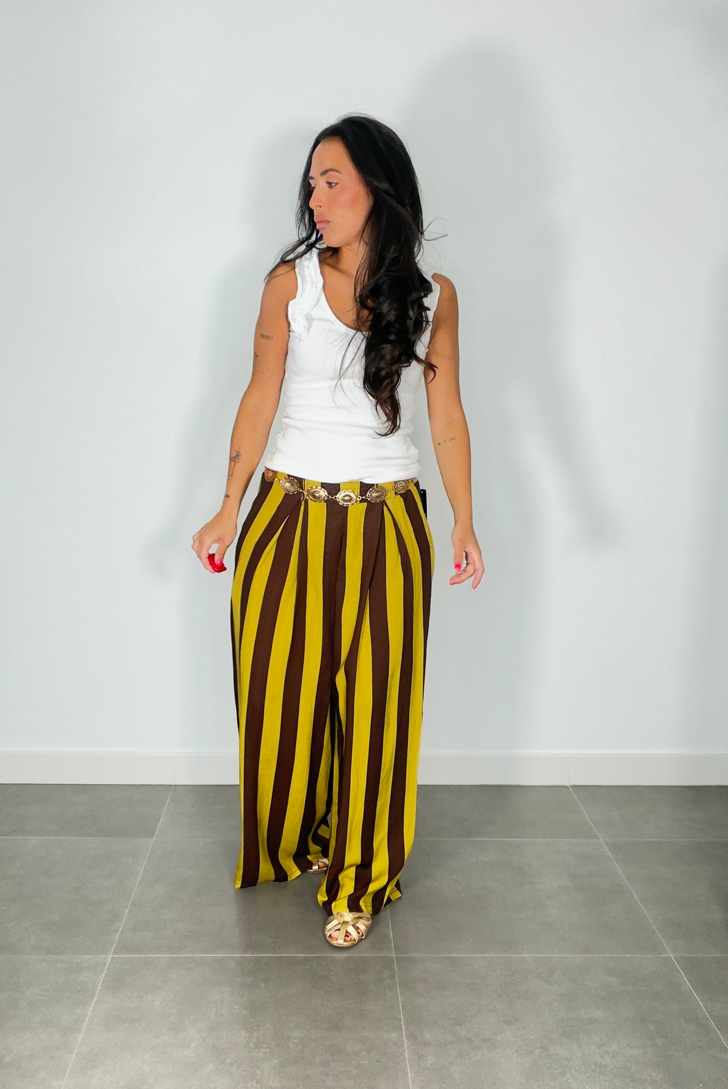 Maxi pantalón RAYAS KAIA
