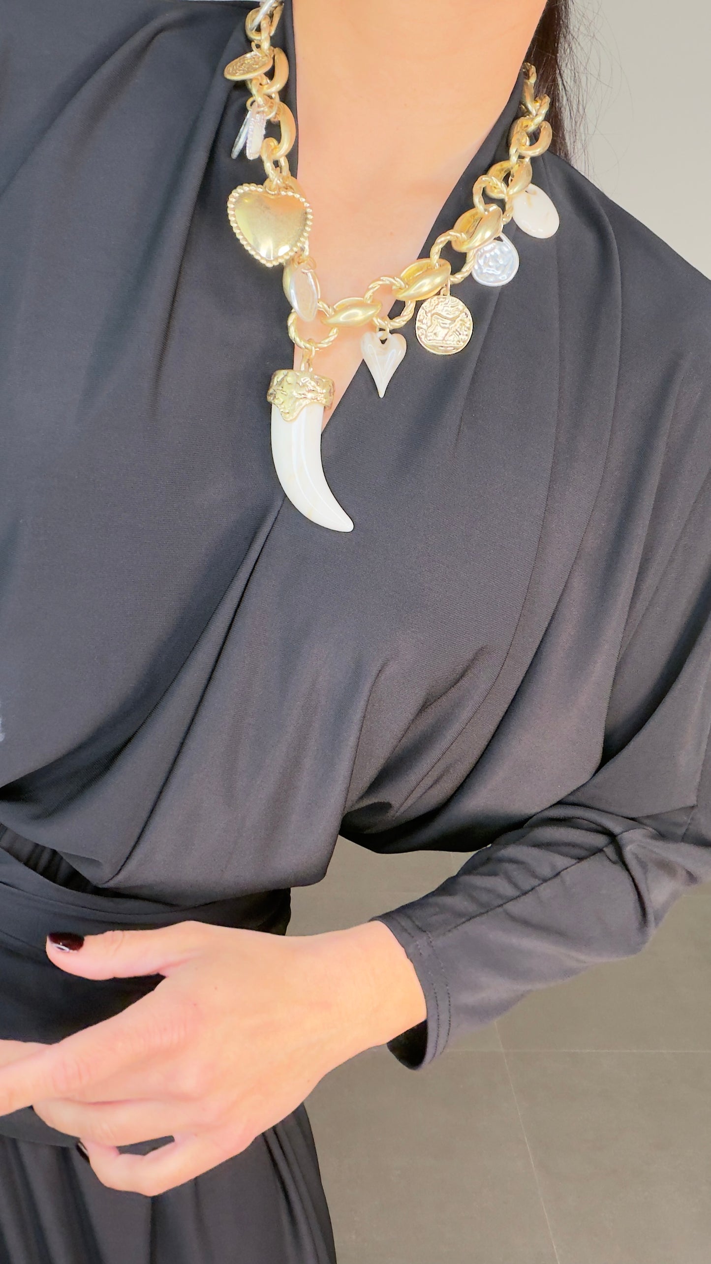 Colgante CUERNO CORAZONES