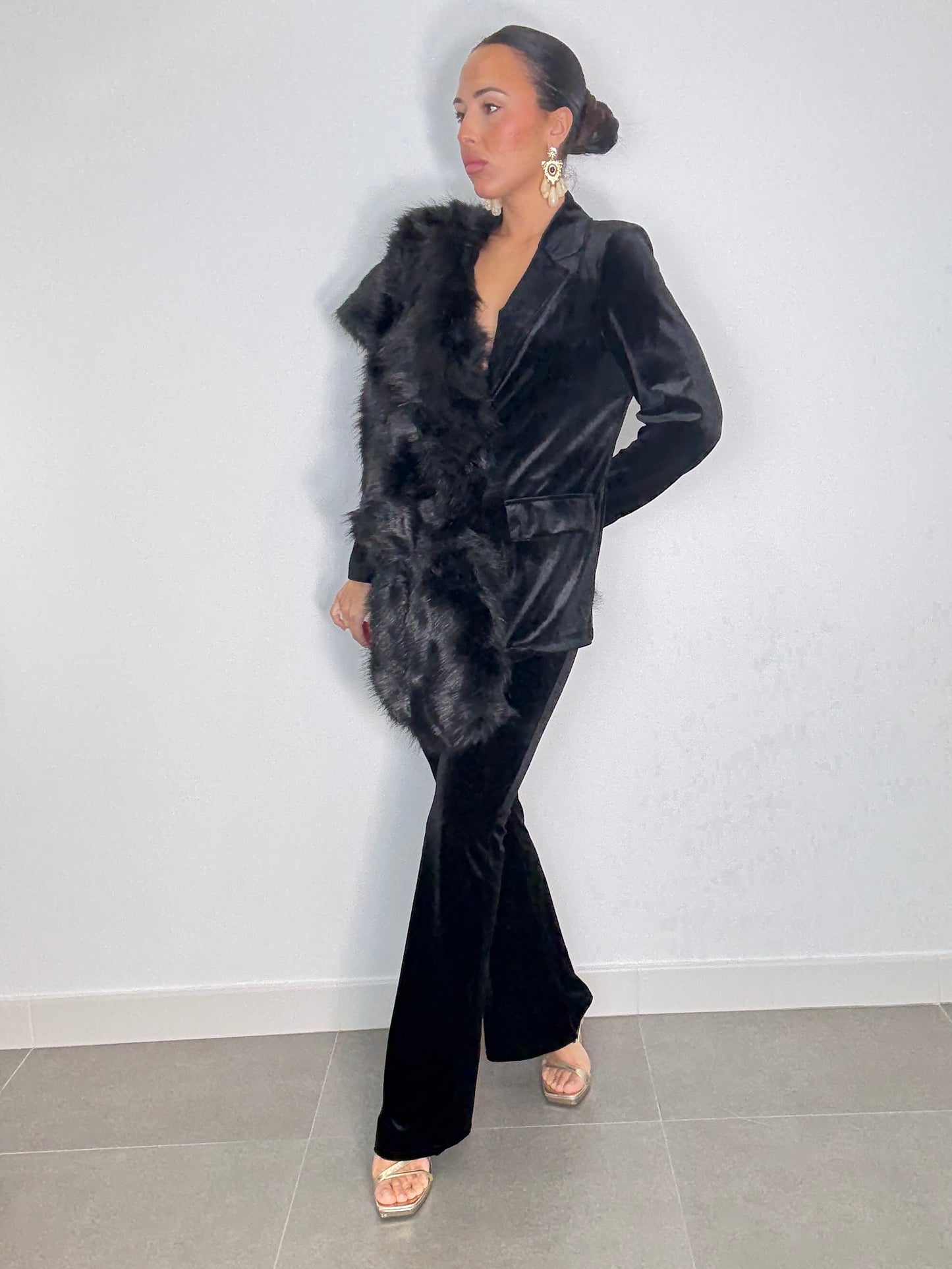 Pantalón CAMPANA TERCIOPELO