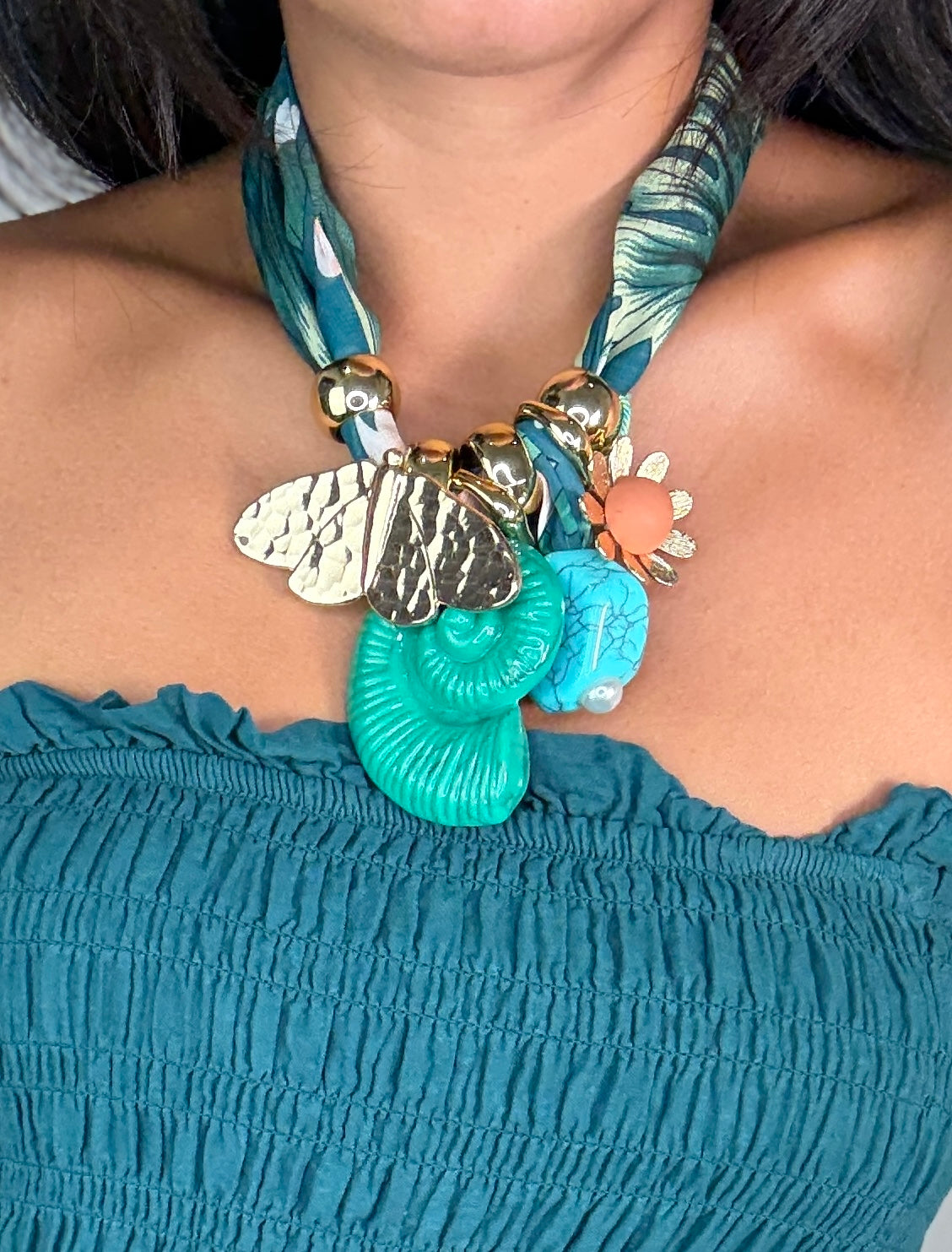 Colgante PAÑUELO CARACOLA