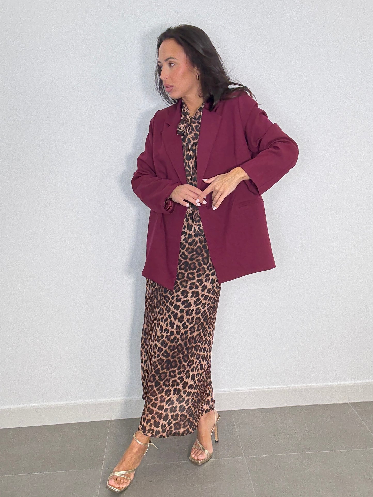 Blazer OVERSIZE CRUZADA