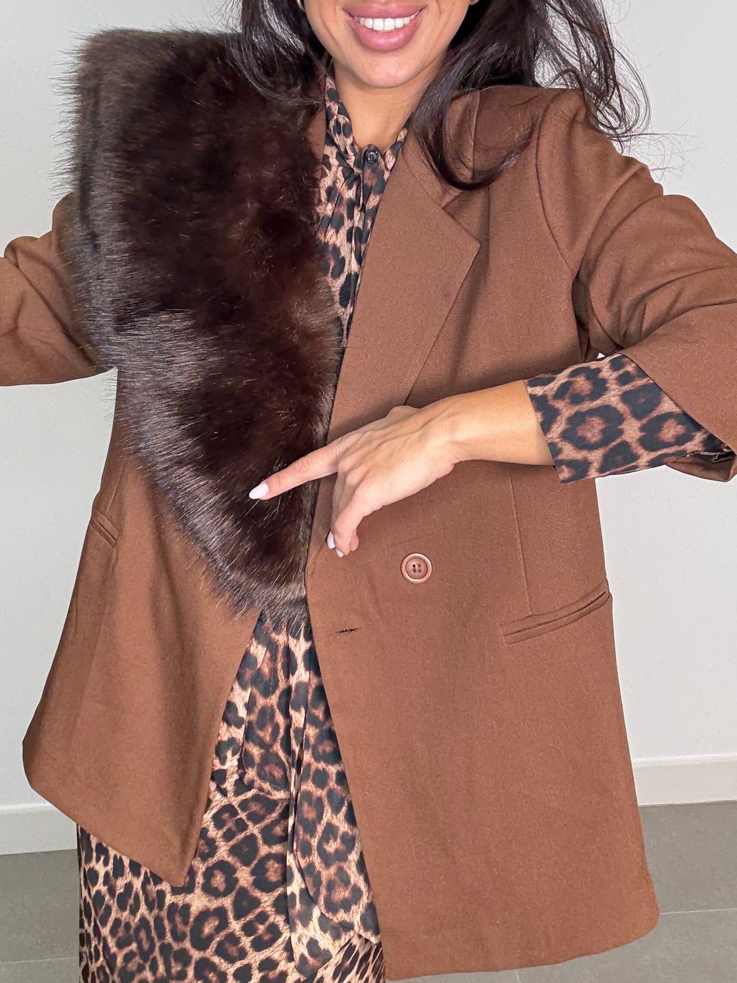 Blazer OVERSIZE CRUZADA