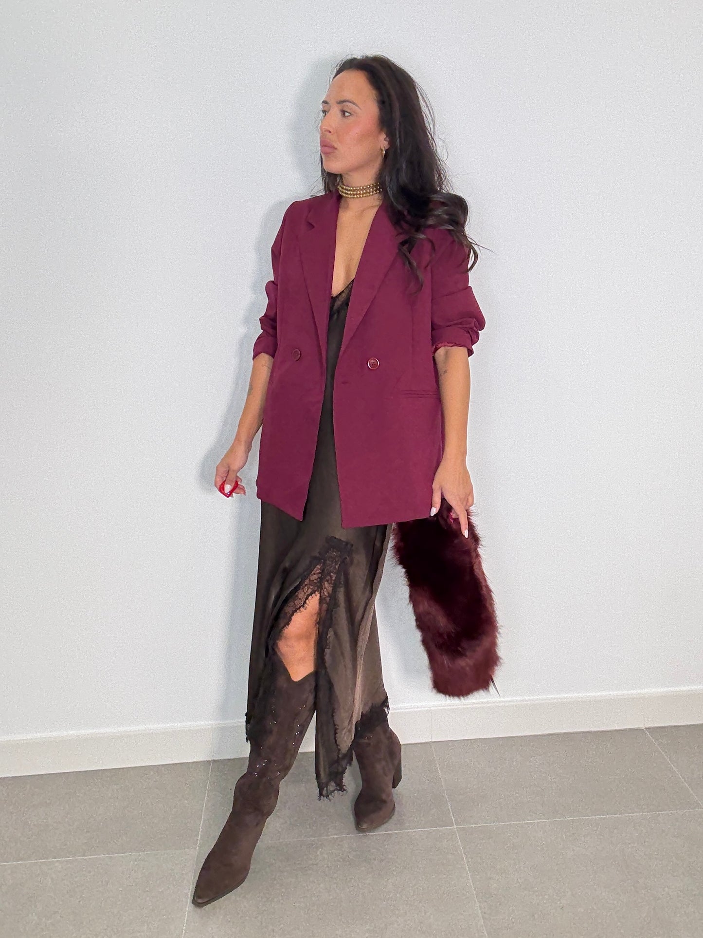 Blazer OVERSIZE CRUZADA