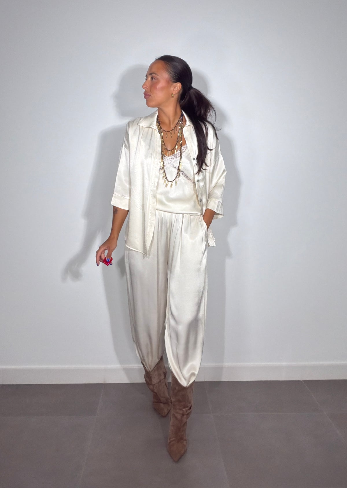 Camisa SATINADA BASIC
