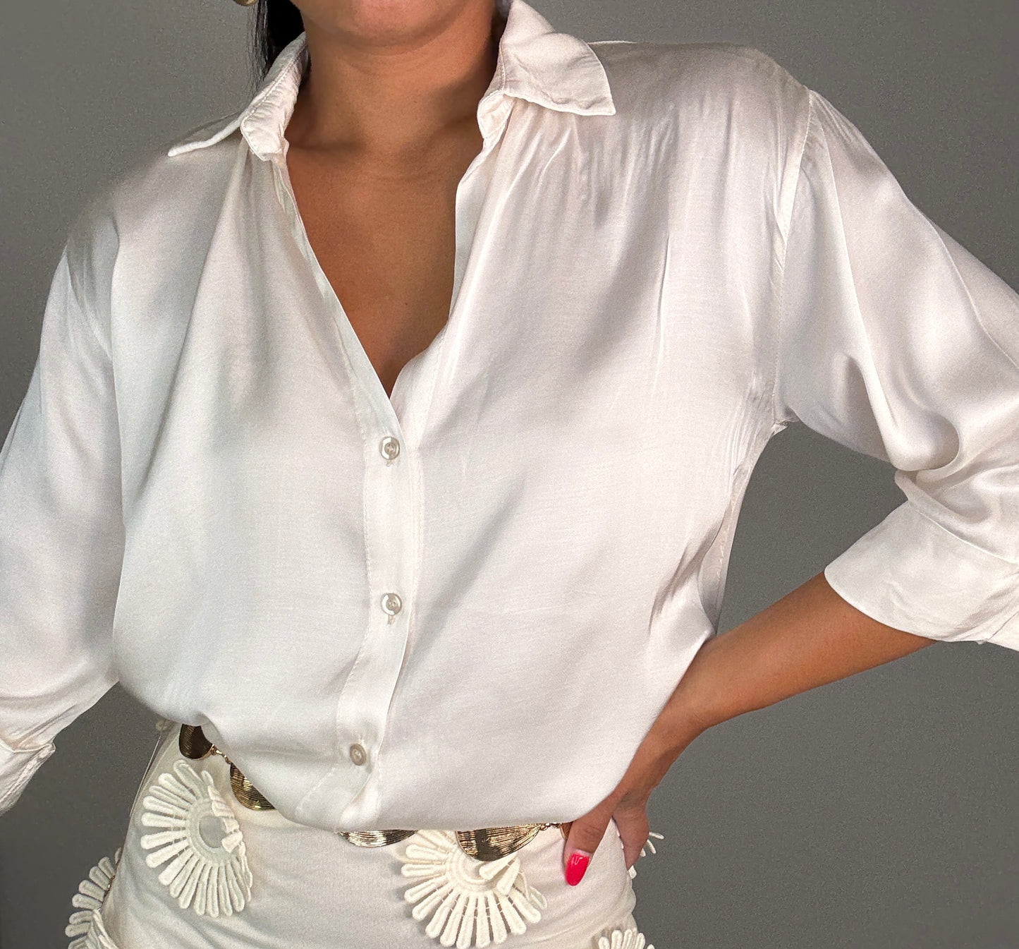 Camisa SATINADA BASIC
