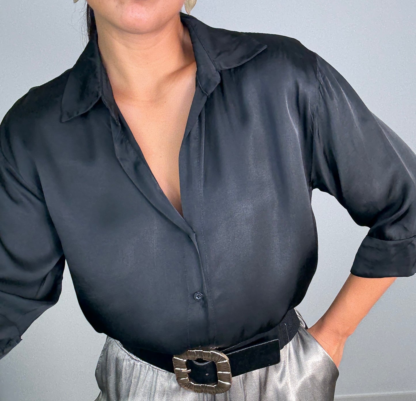 Camisa SATINADA BASIC
