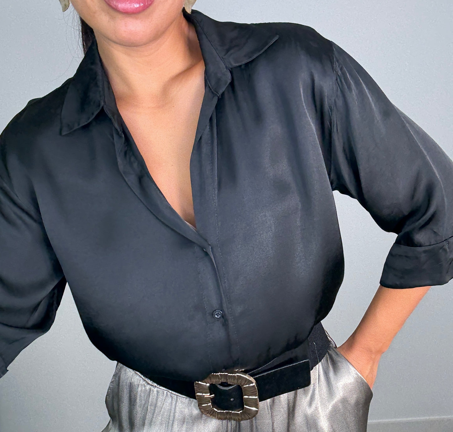 Camisa SATINADA BASIC
