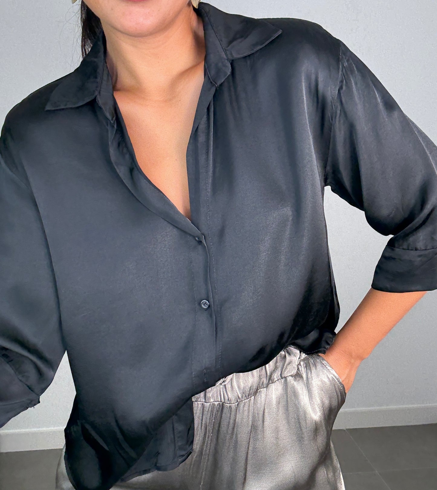 Camisa SATINADA BASIC