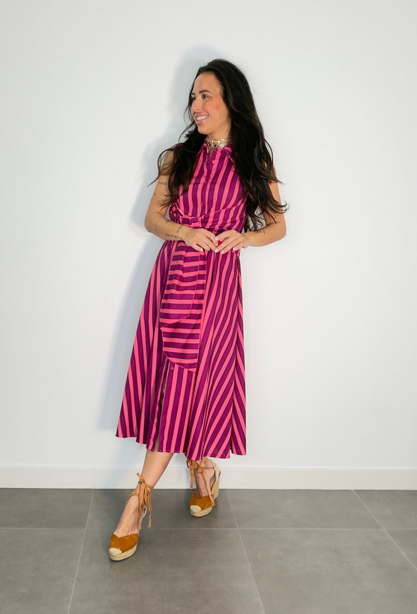 Vestido RAYAS AROA