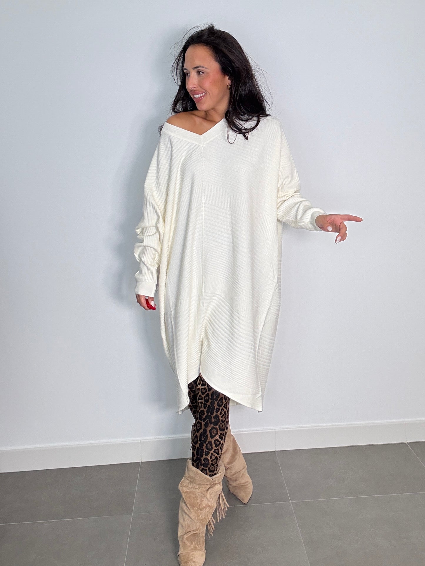 Vestido PUNTO OVERSIZE
