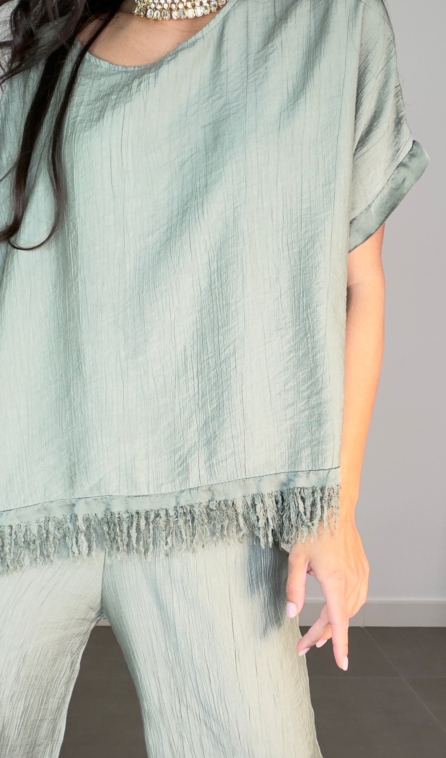 Conjunto EFECTO BAMBÚLA FLECOS