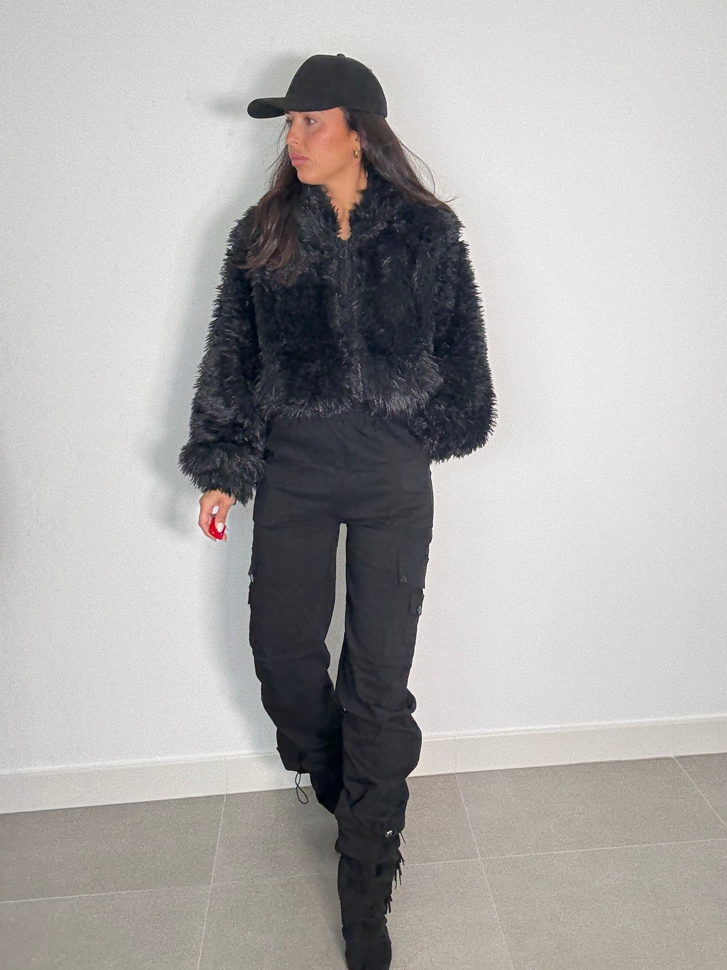 Chaqueta PELUCHE CAPUCHA