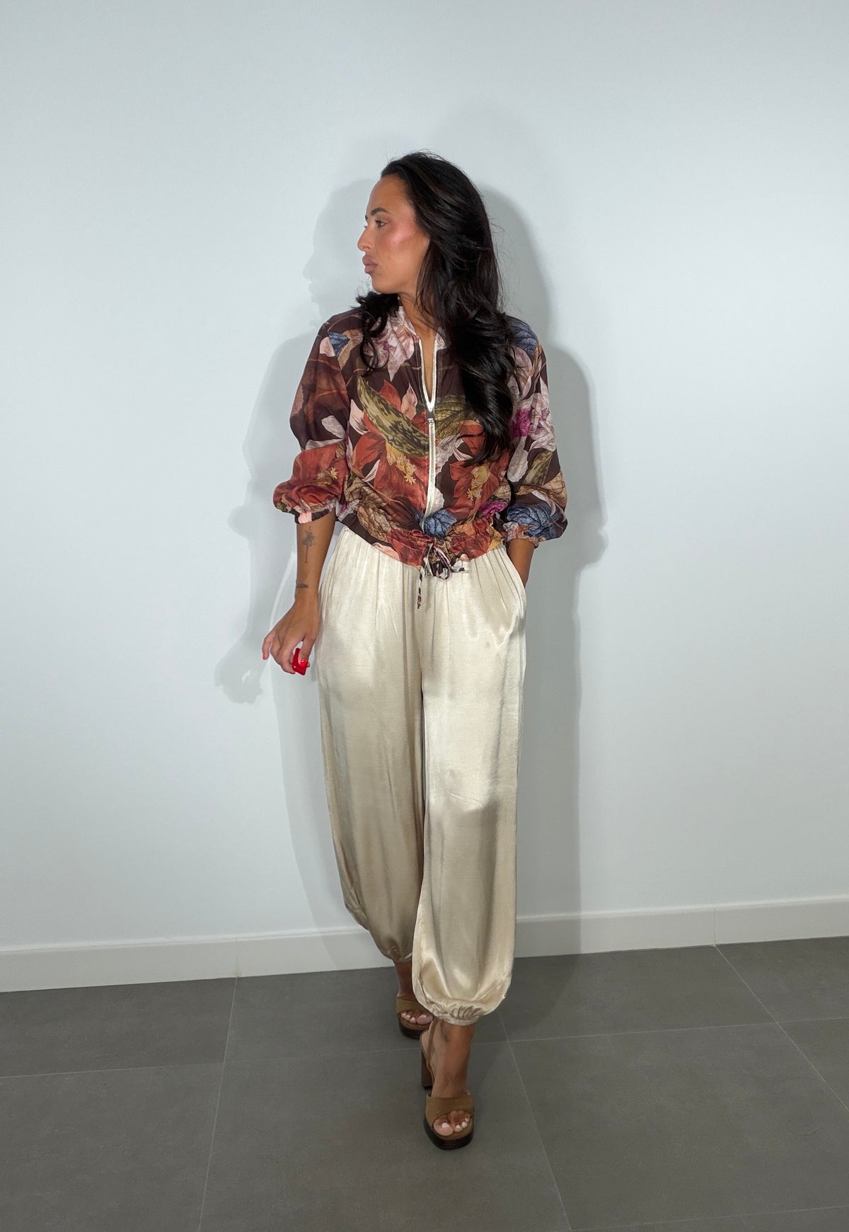 Pantalón BOMBACHO SATINADO