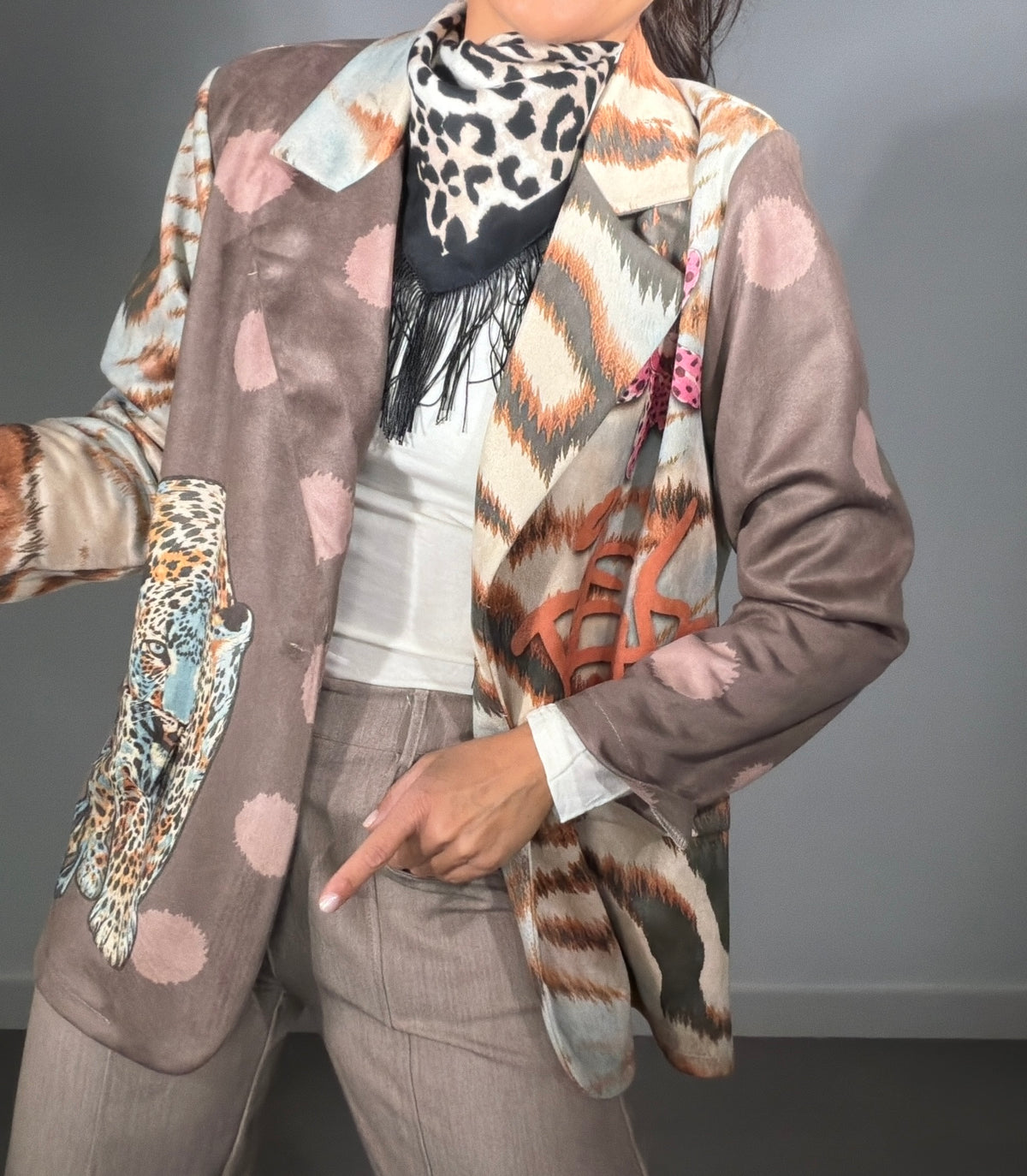 Chaqueta ANTES ESTAMPADA