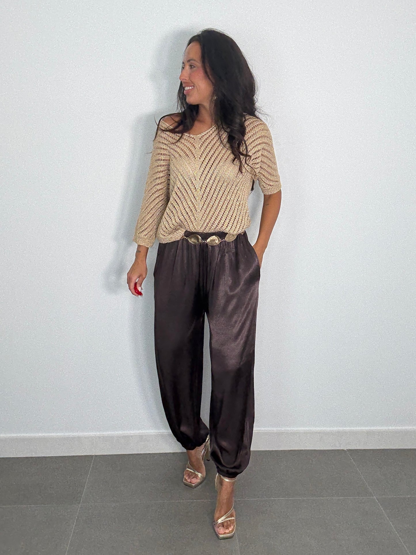 Pantalón BOMBACHO SATINADO
