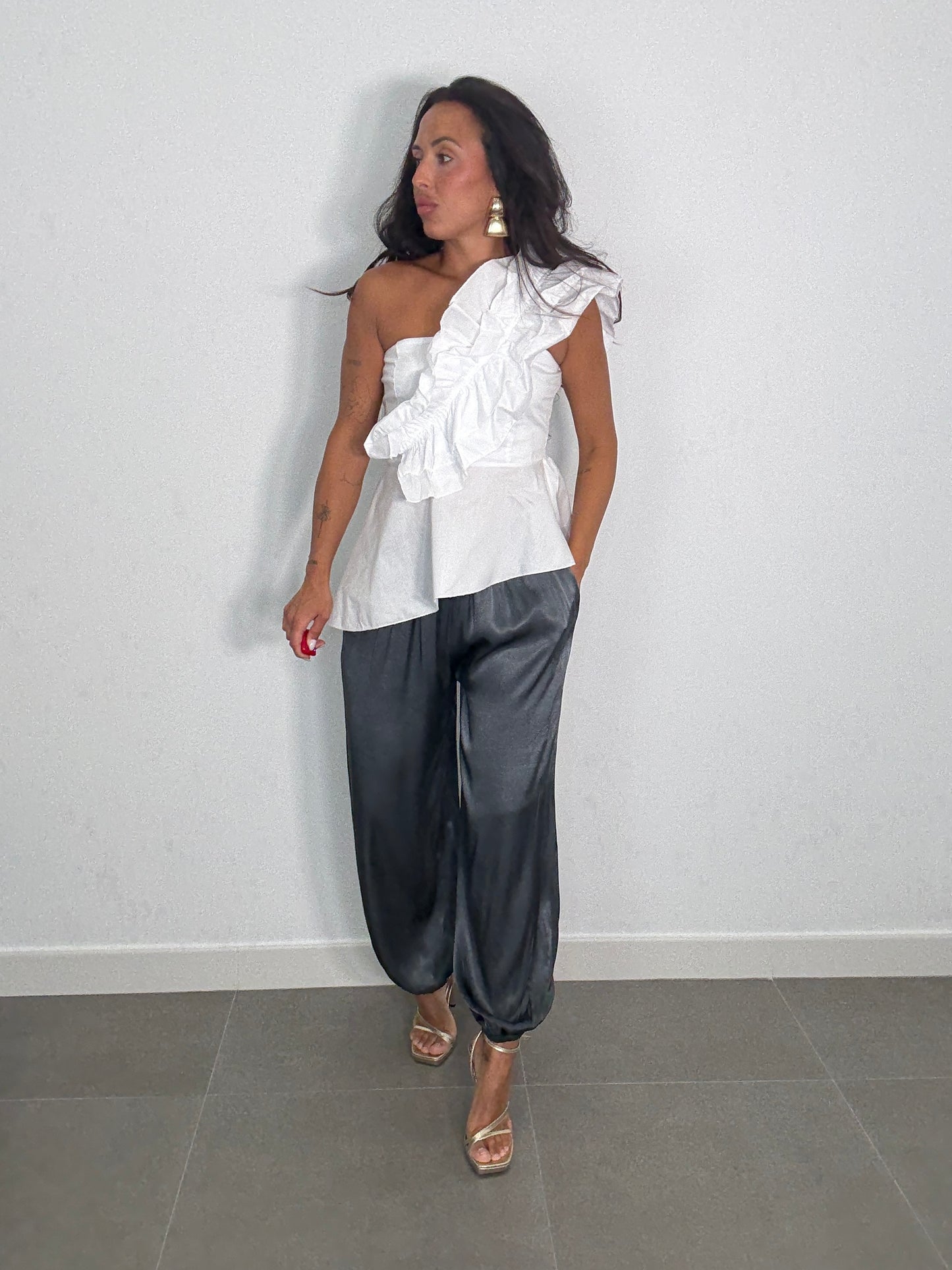 Pantalón SATINADO BOMBACHO
