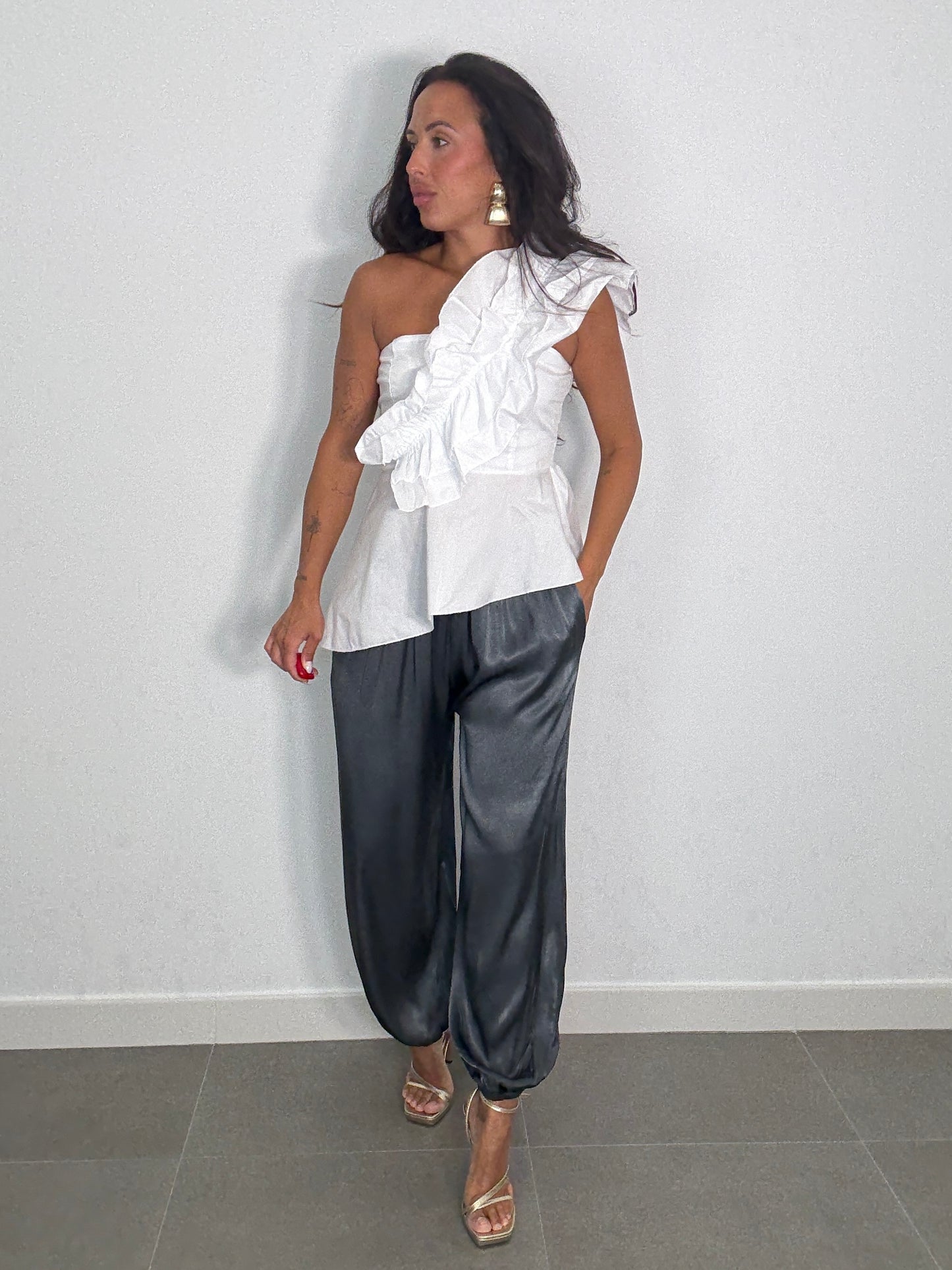 Pantalón BOMBACHO SATINADO
