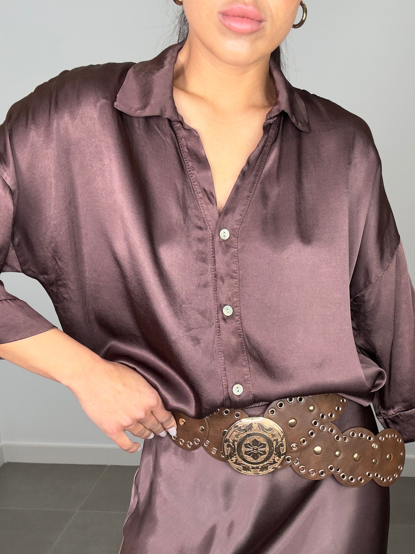 Camisa SATINADA KEY