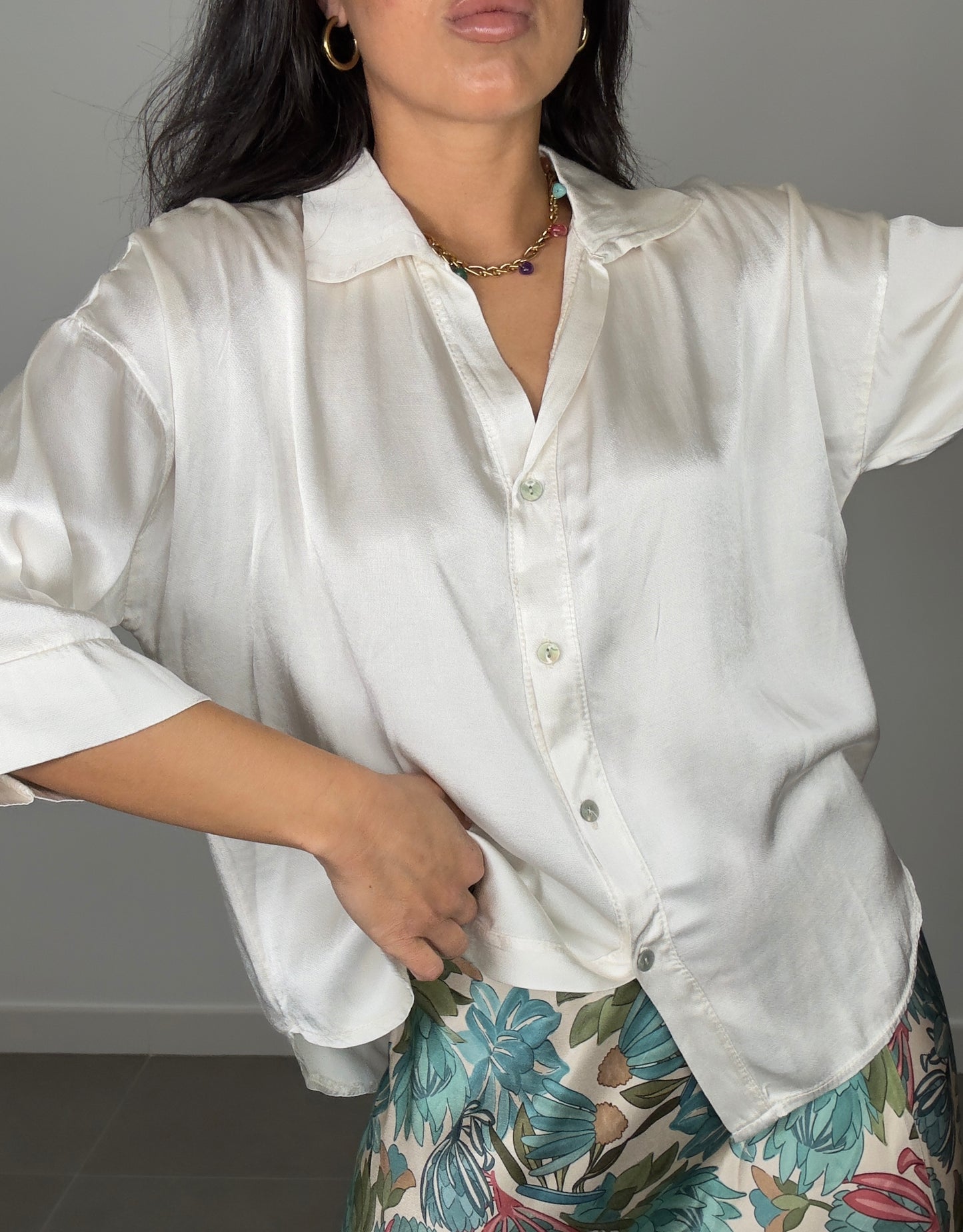 Camisa SATINADA KEY