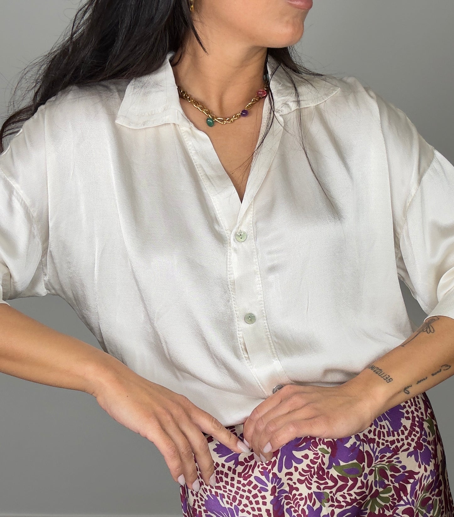 Camisa SATINADA KEY