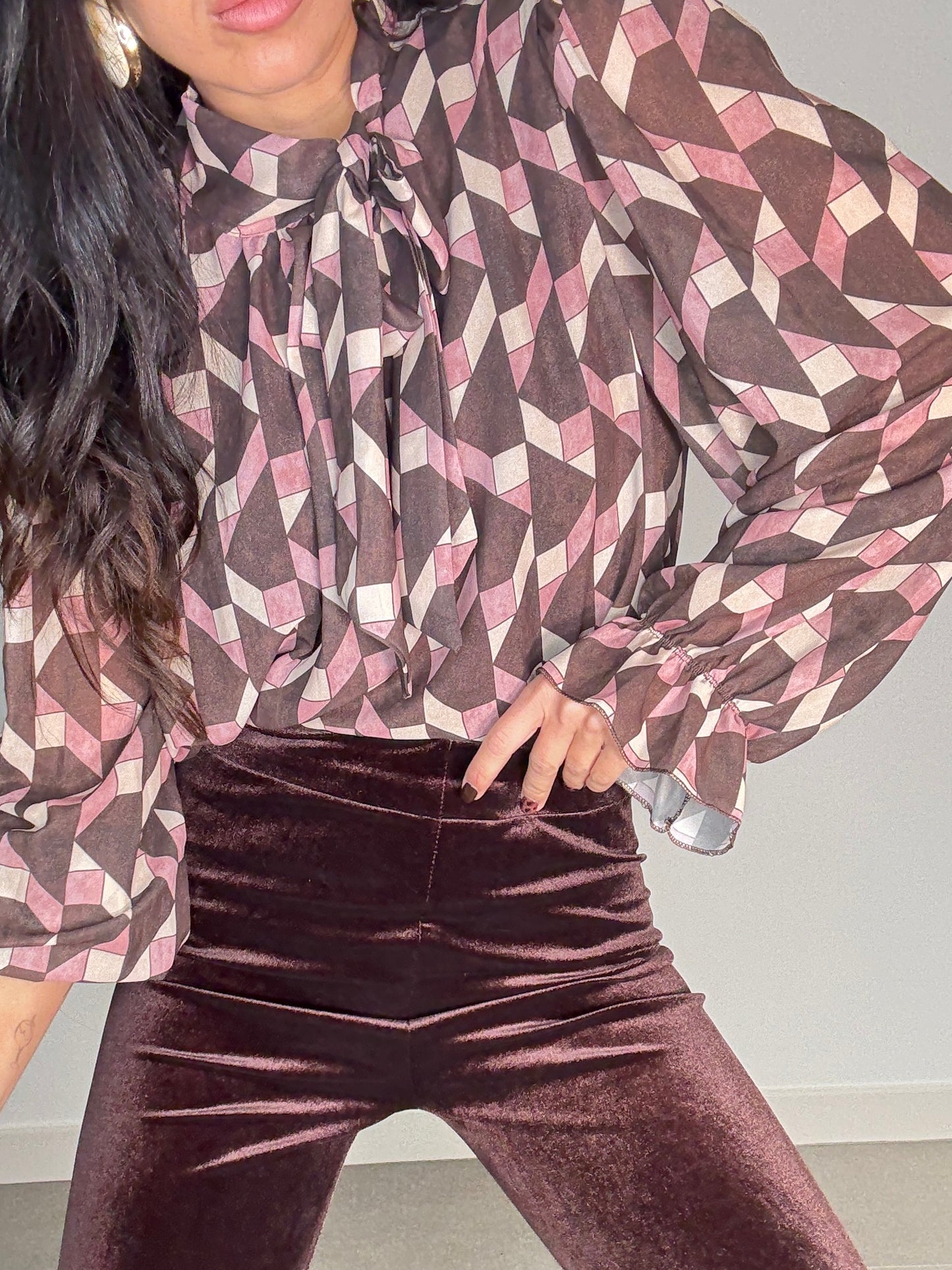 Camisa LAZADA ROMBOS