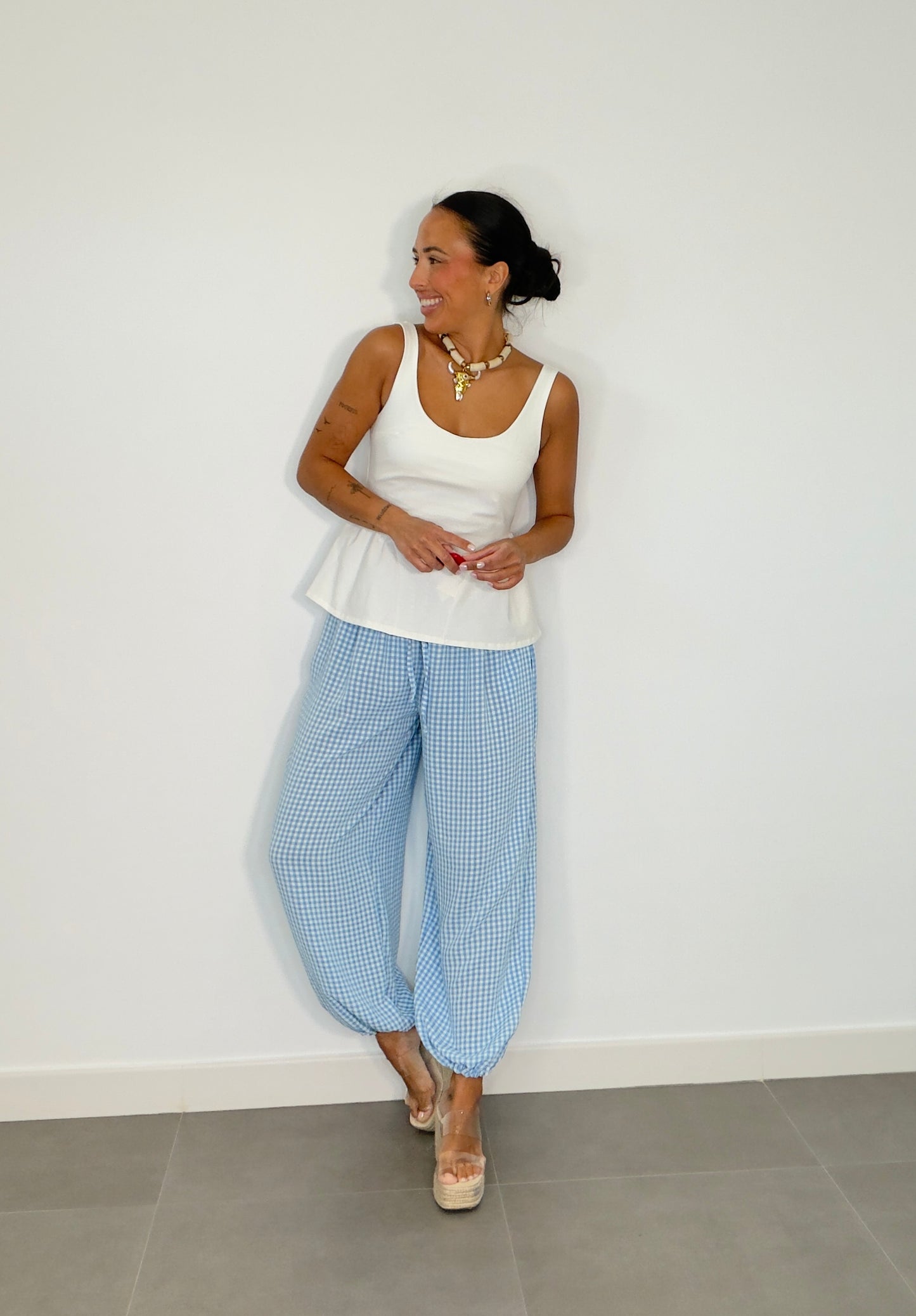 Pantalón VICHY BOMBACHO