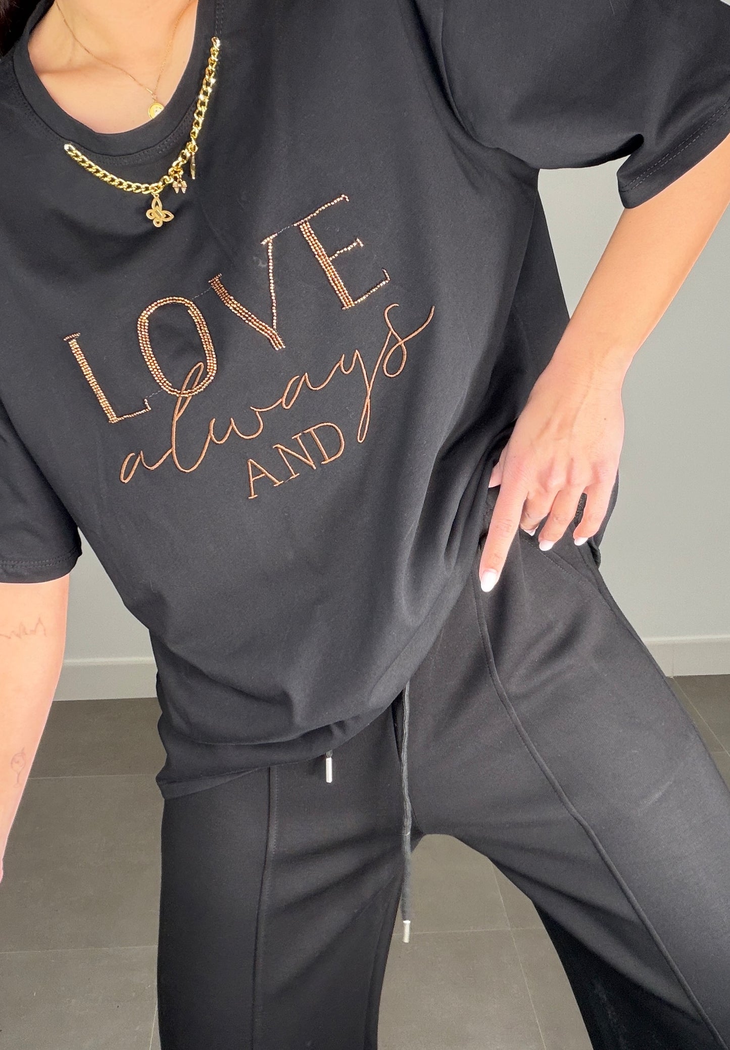 Camiseta LOVE ABALORIOS