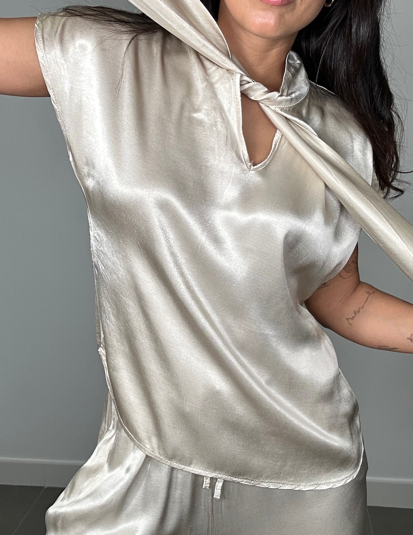 Camisa SATINADA LAZO