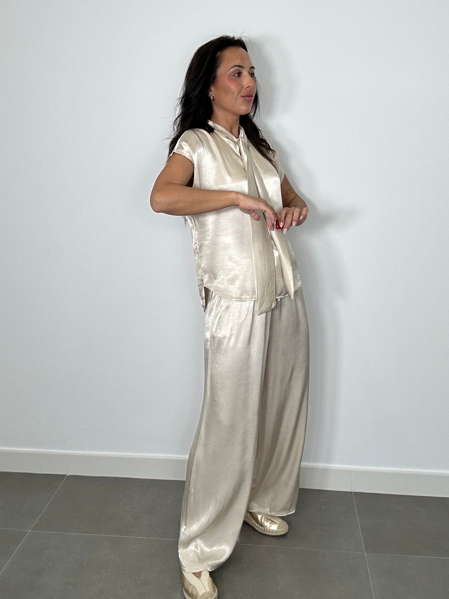 Camisa SATINADA LAZO