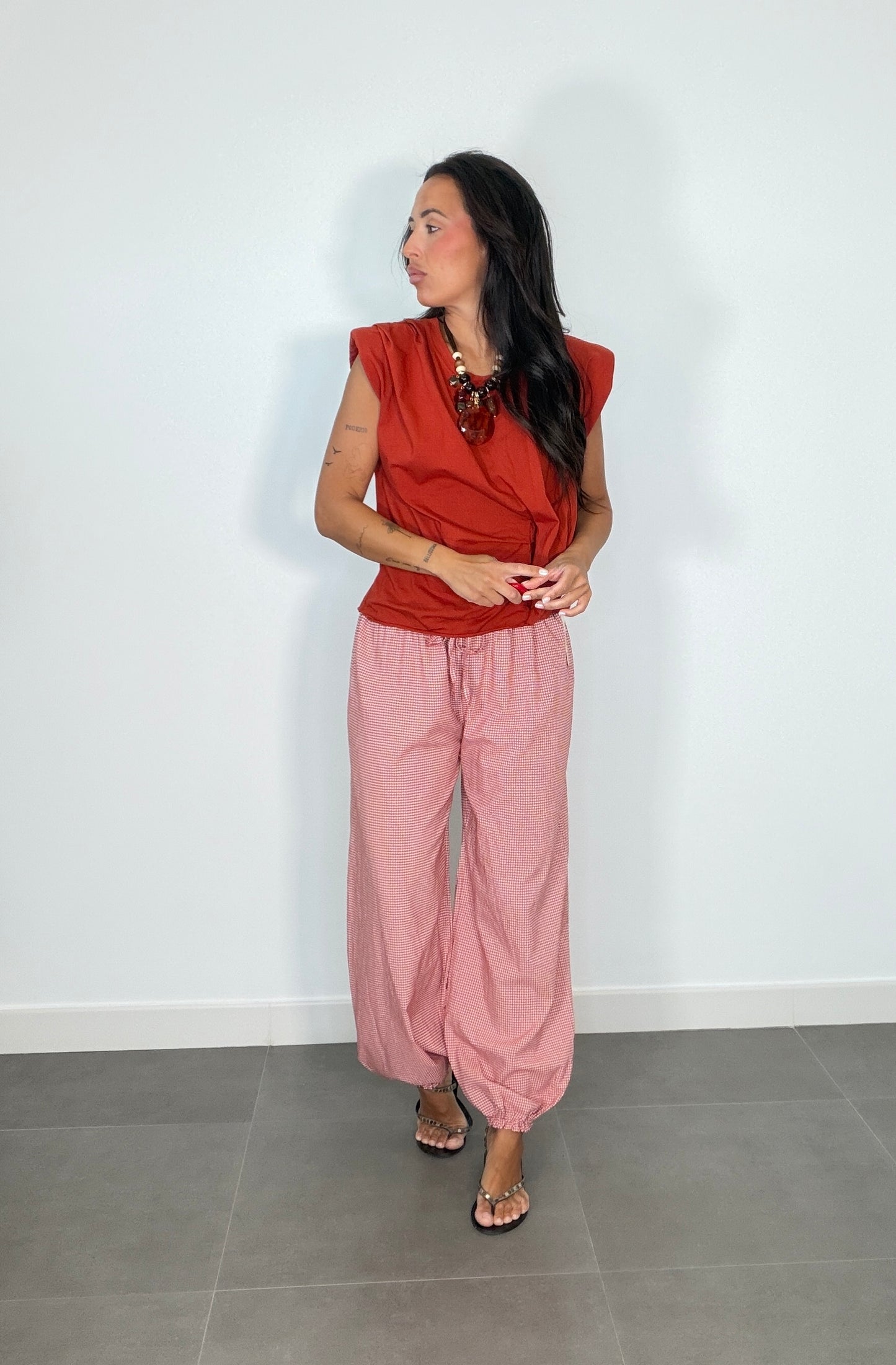 Pantalón BOMBACHO VICHY PEQUEÑO