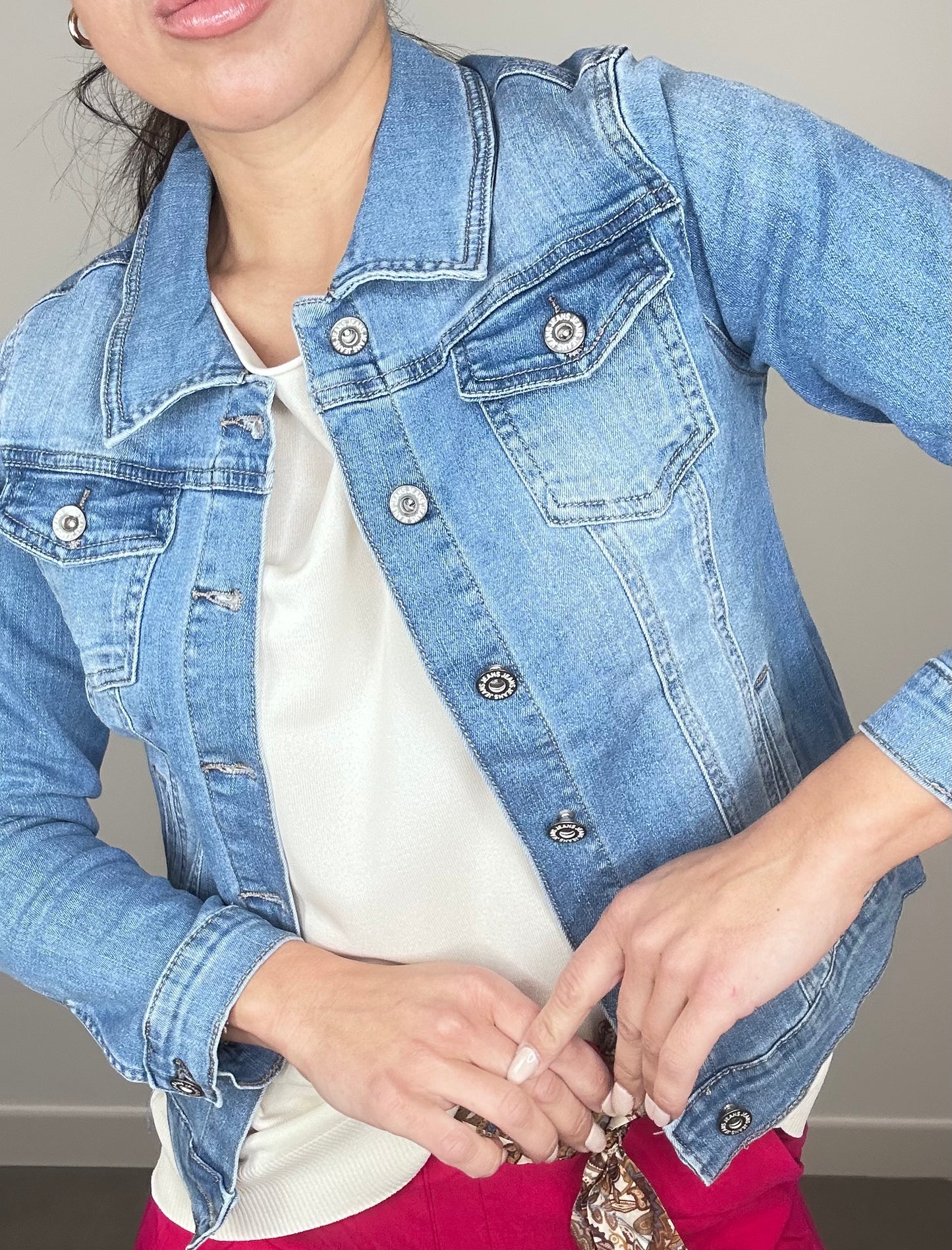 Chaqueta DENIM BÁSICA