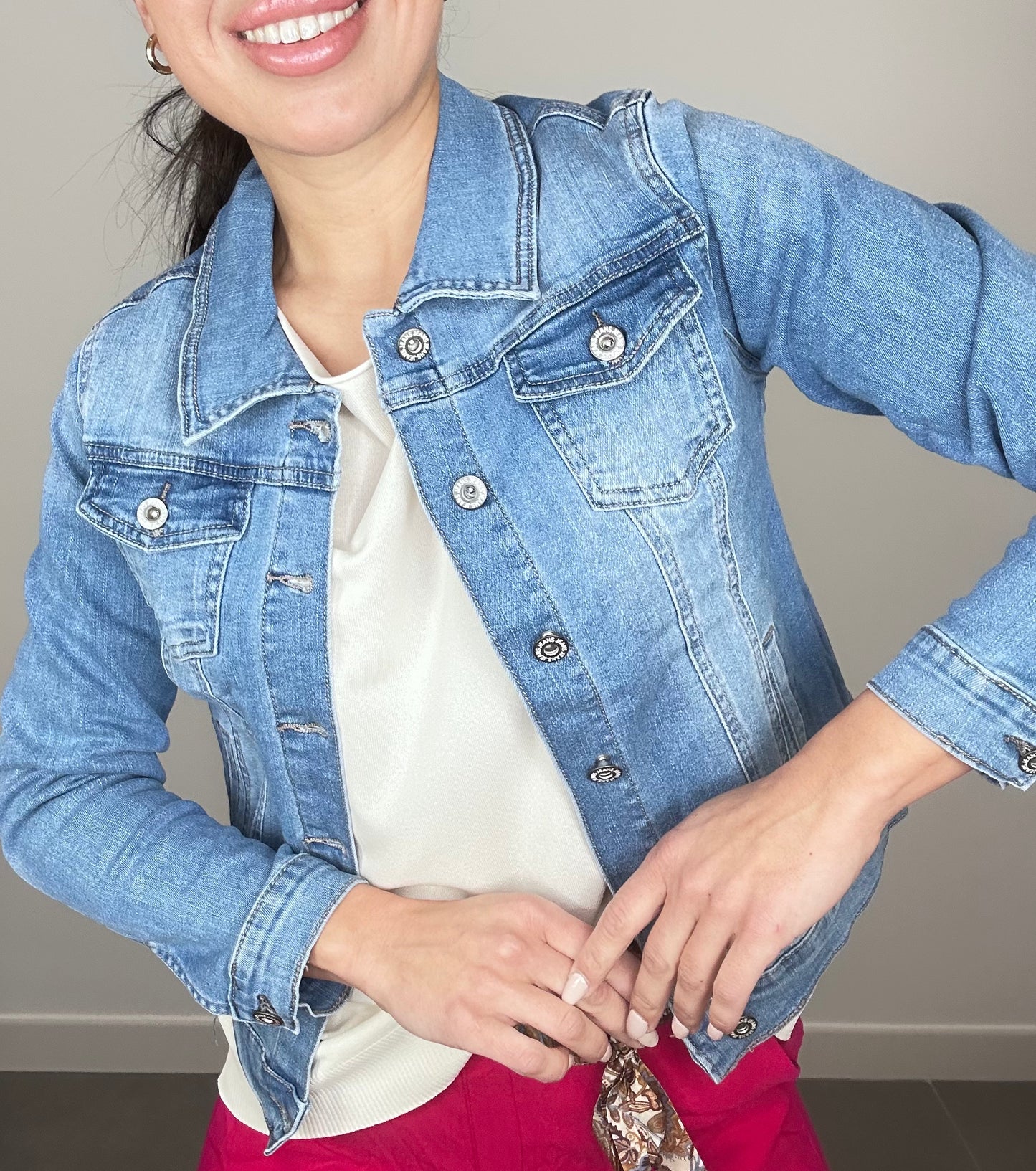 Chaqueta DENIM BÁSICA