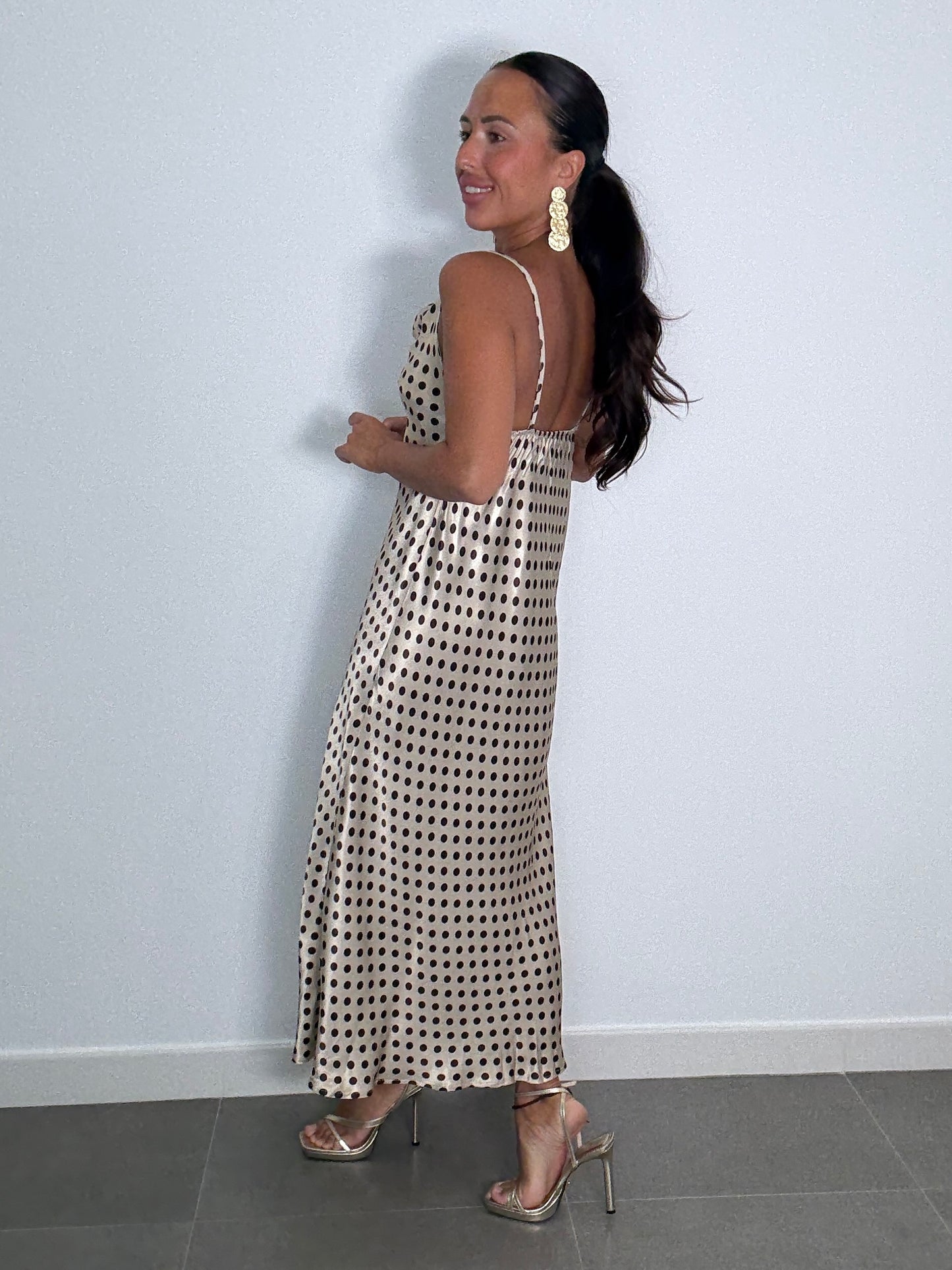 Vestido SATINADO LUNARES