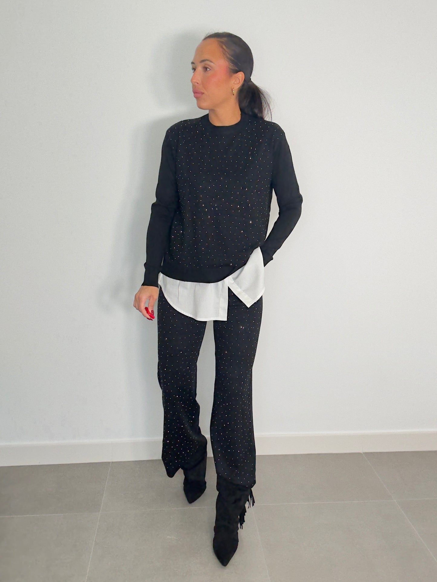 Conjunto PUNTO BRILLOS BOLSILLOS
