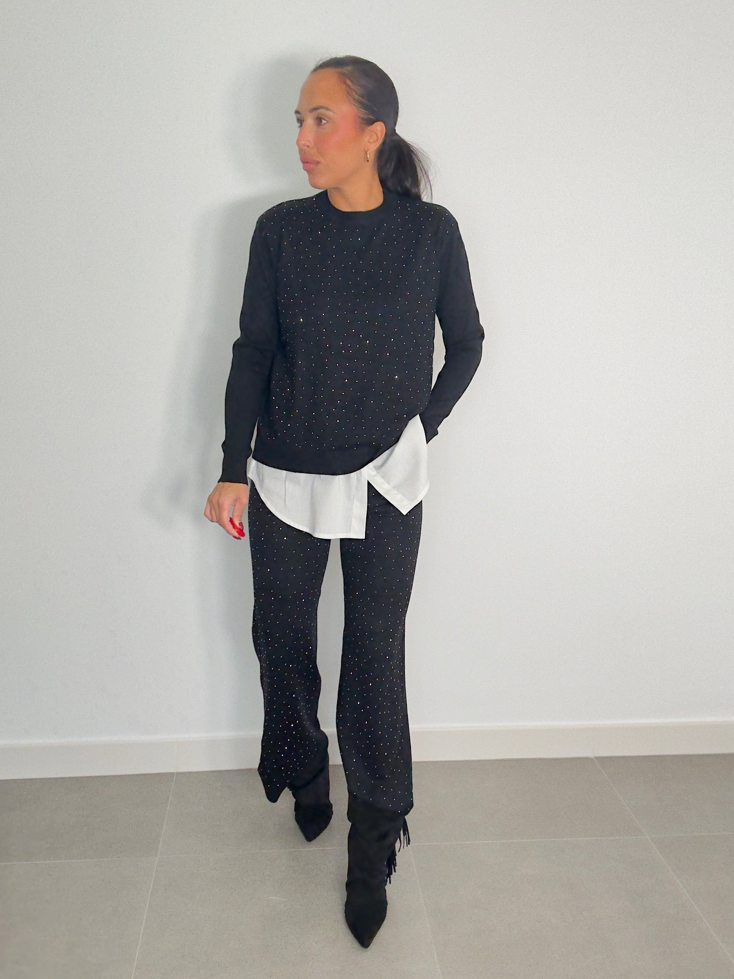 Conjunto PUNTO BRILLOS BOLSILLOS