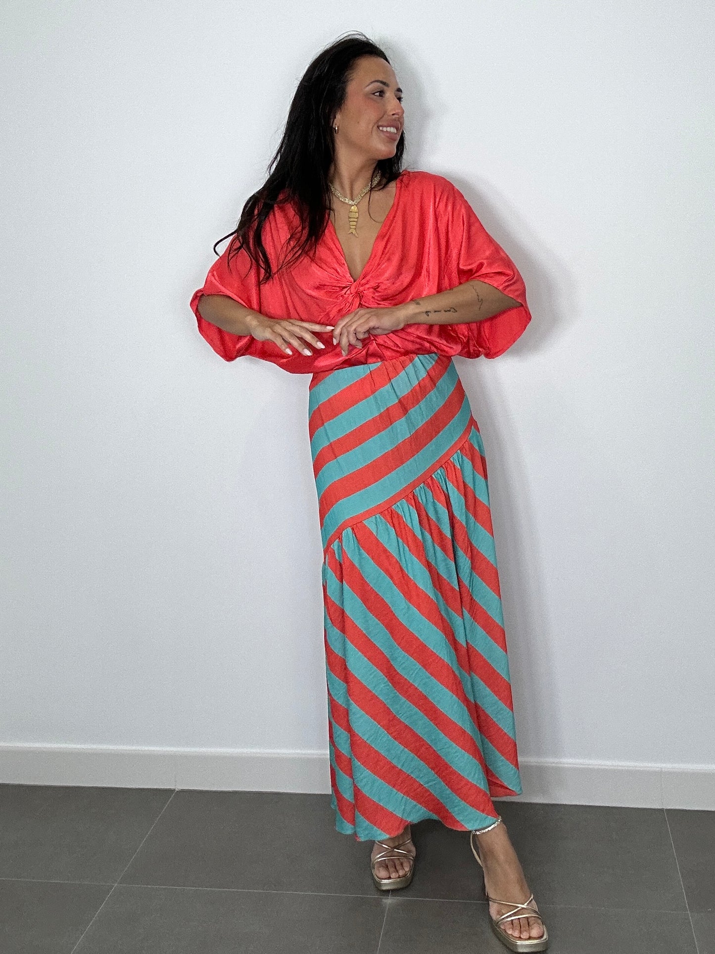 Falda RAYAS