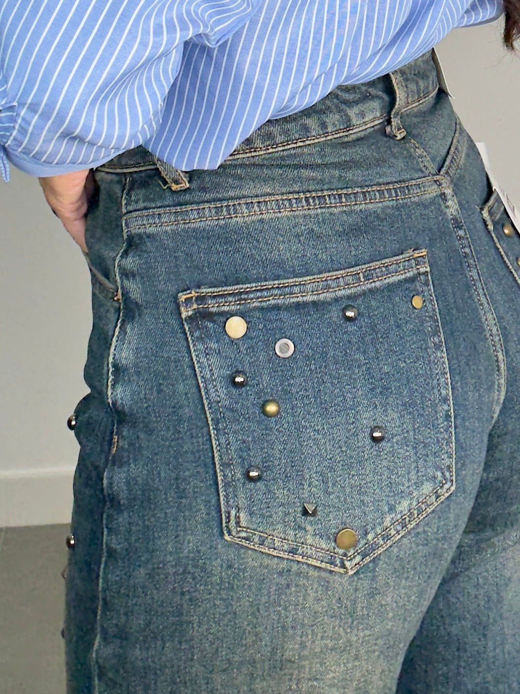 Denim ABALORIOS BALLON