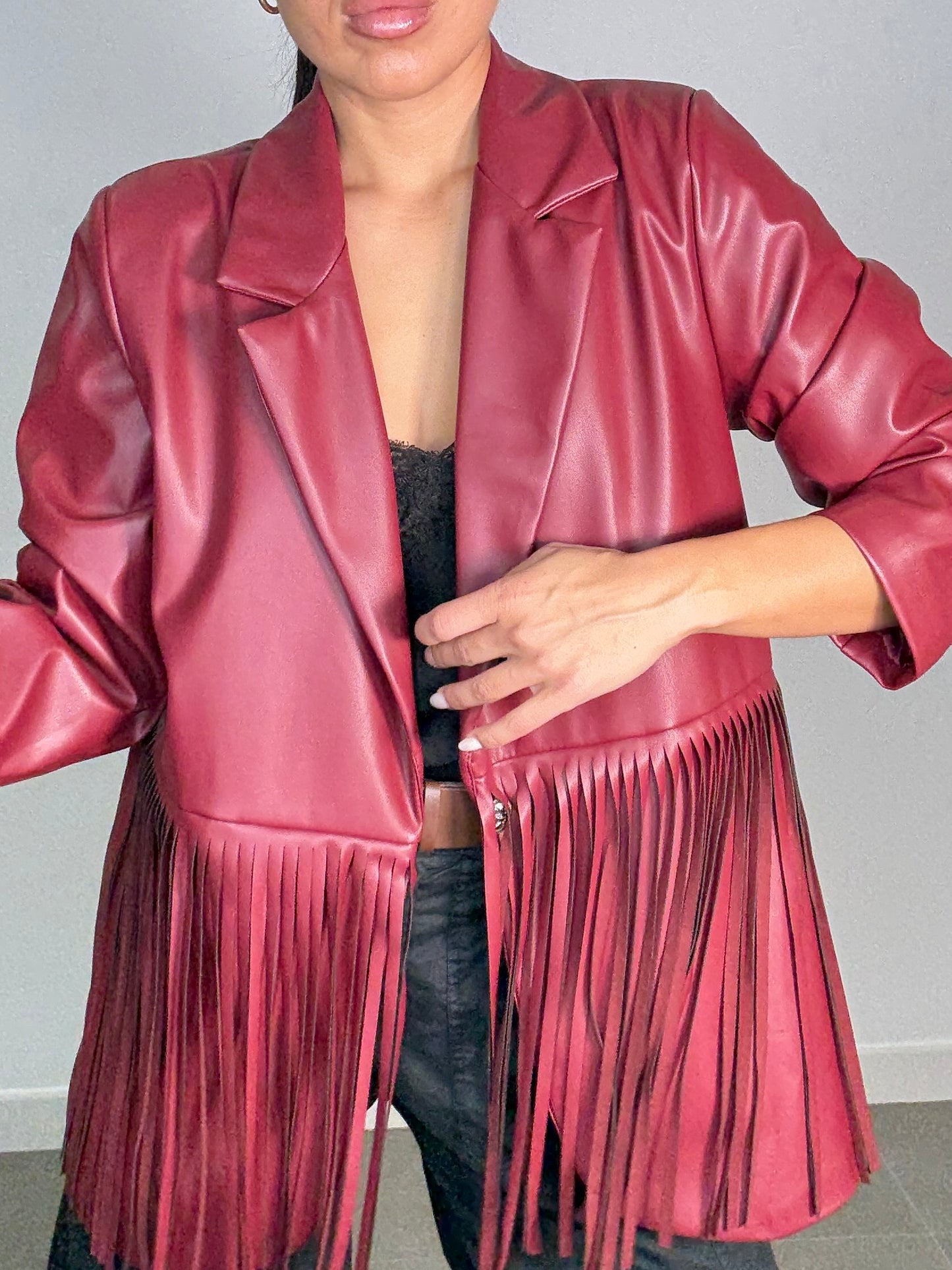 Chaqueta POLIPIEL FLECOS MÍA