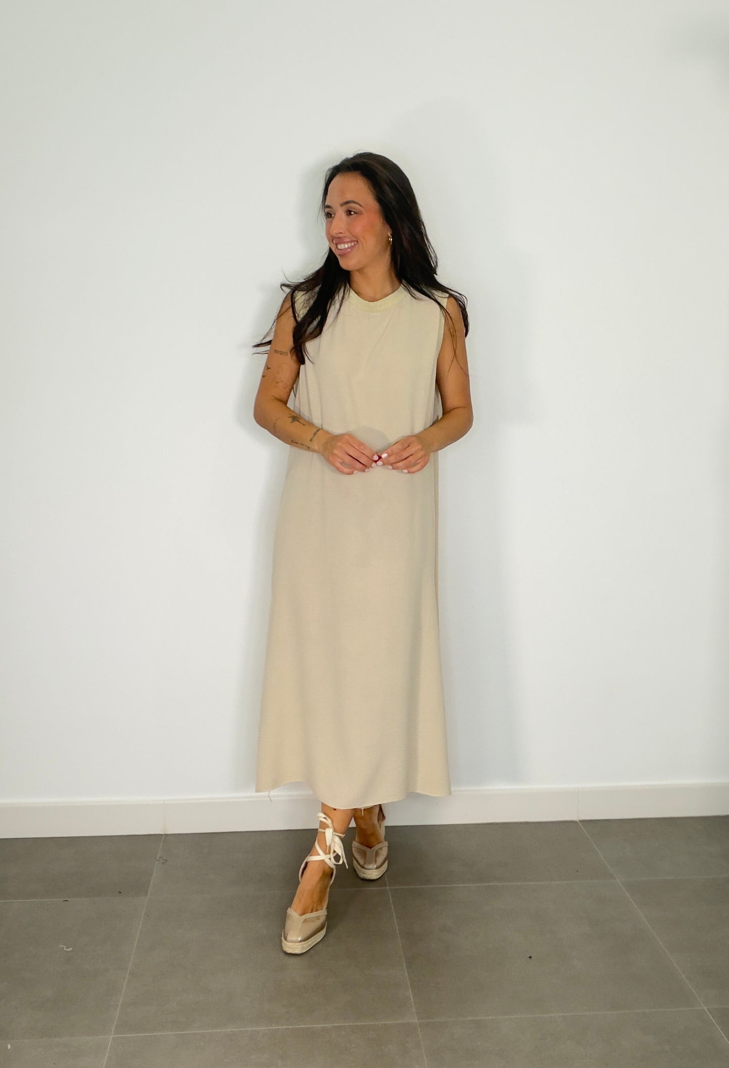 Vestido CÚRCUMA LISO