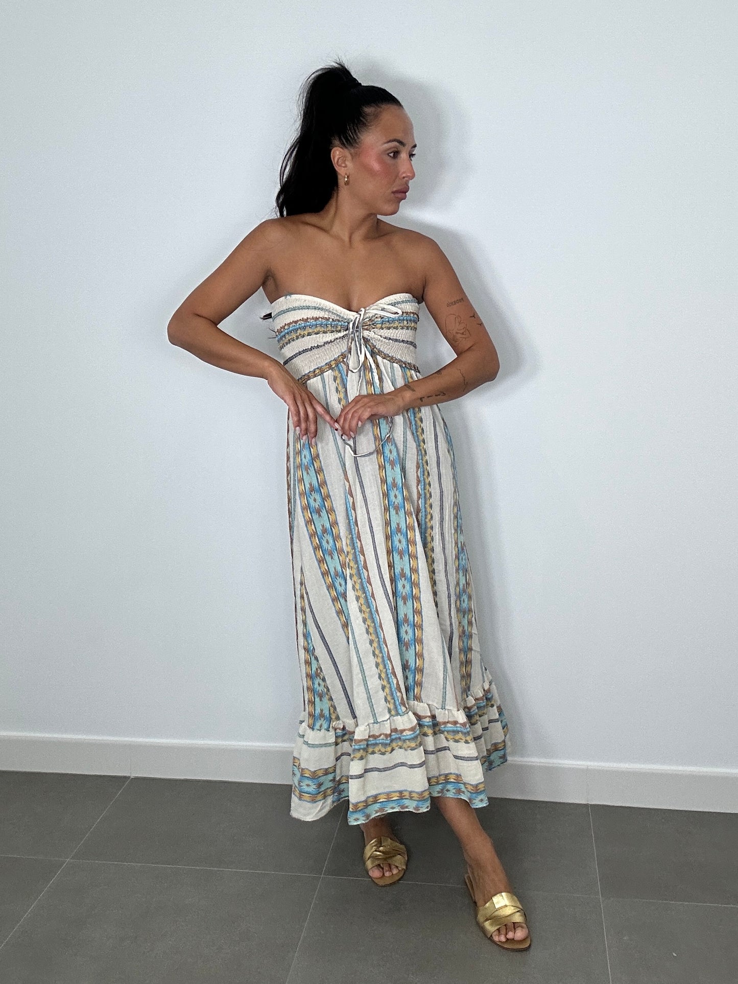 Vestido PALABRA HONOR SUMMER