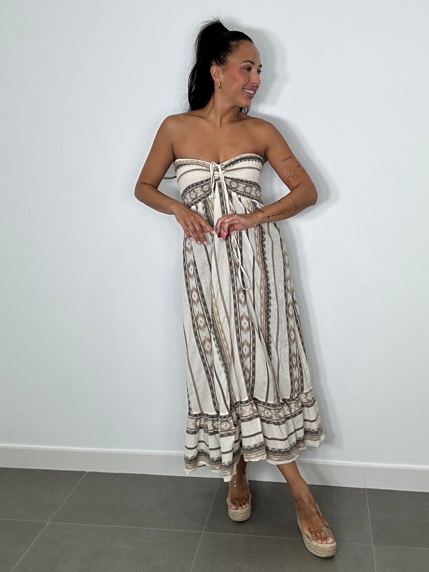 Vestido PALABRA HONOR SUMMER