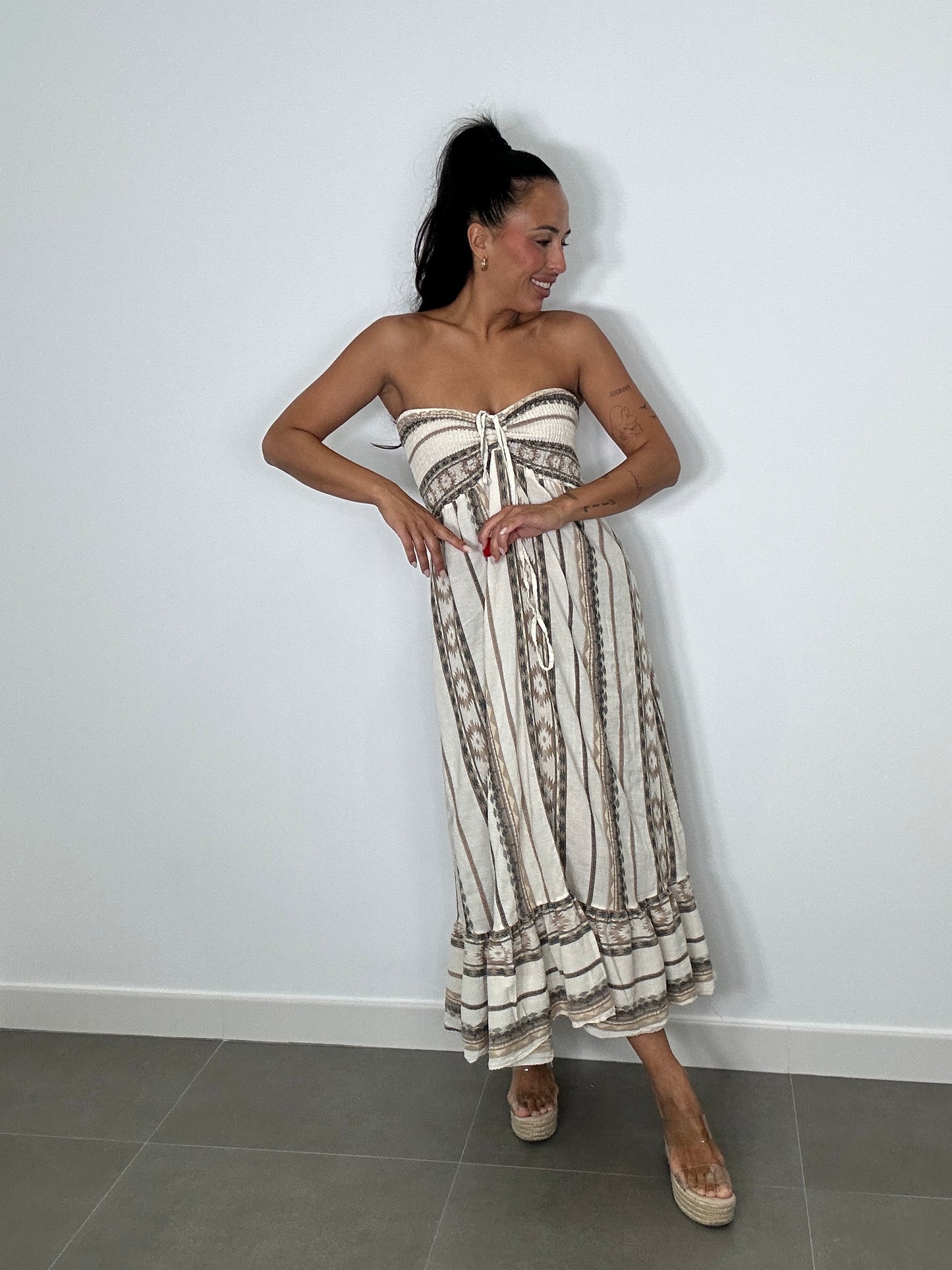 Vestido PALABRA HONOR SUMMER