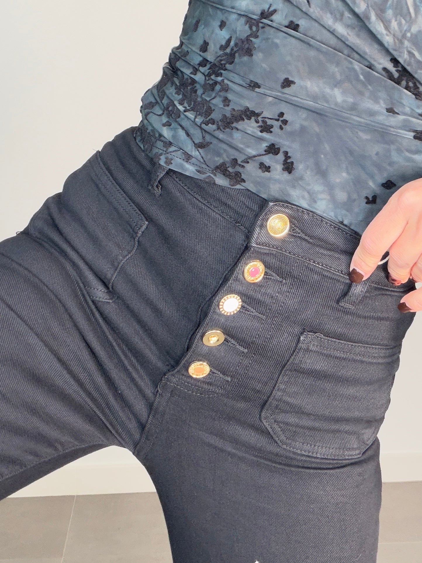 Denim BOTÓN COLORES