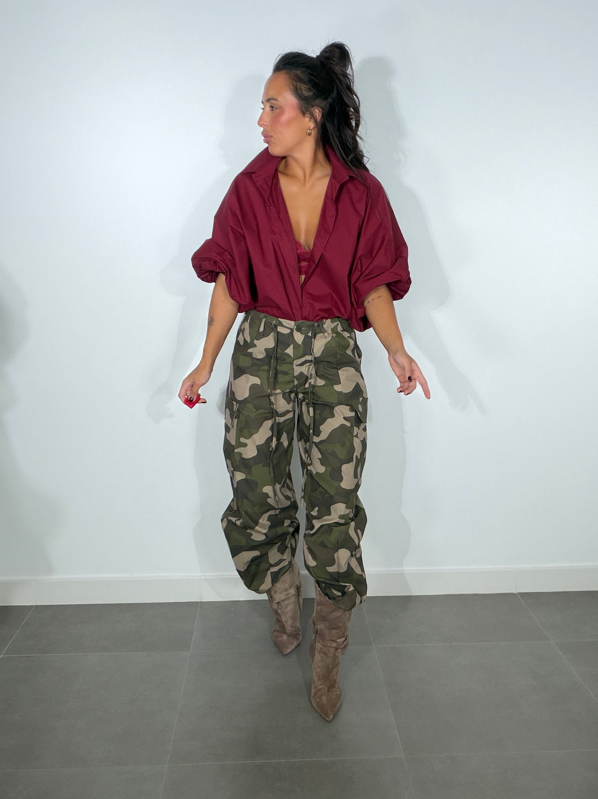Pantalón CARGO CAMUFLAJE