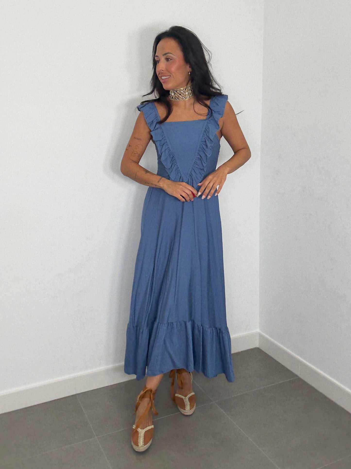 Vestido CASANDRA LISO
