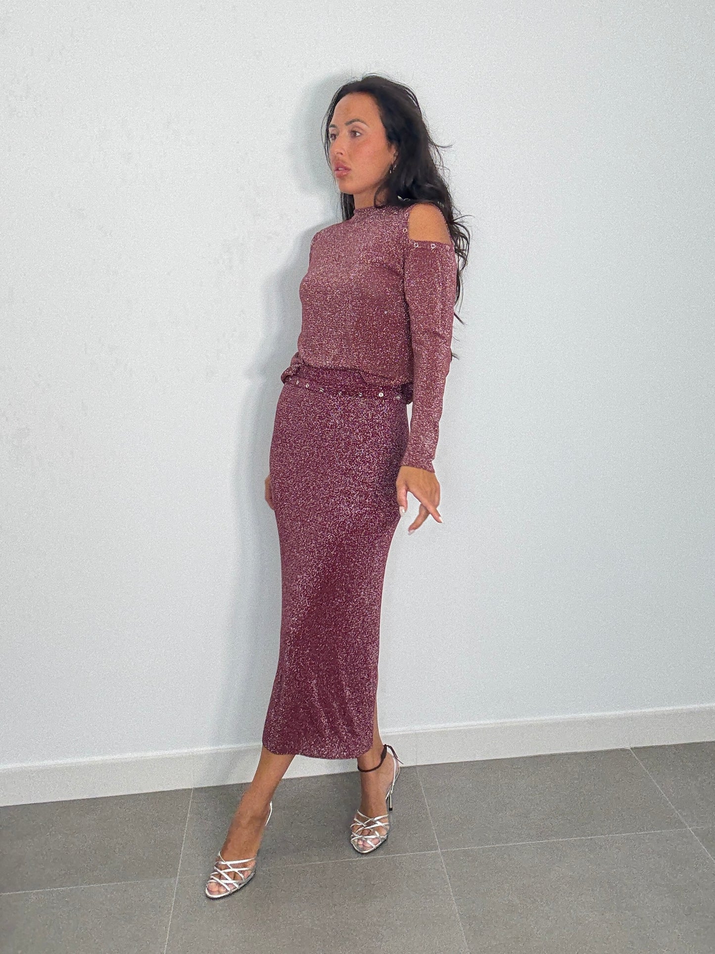 Falda LUREX