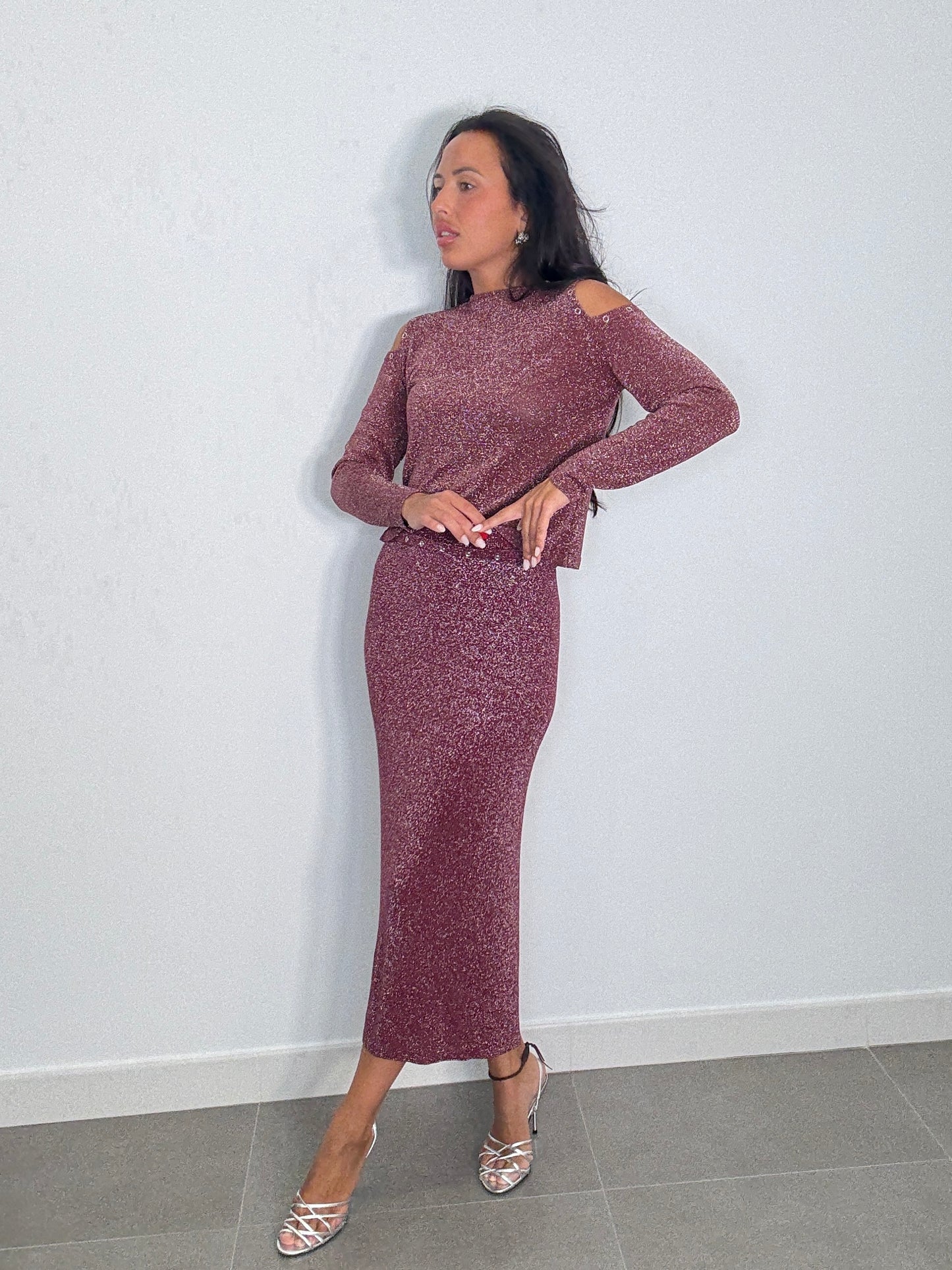 Falda LUREX
