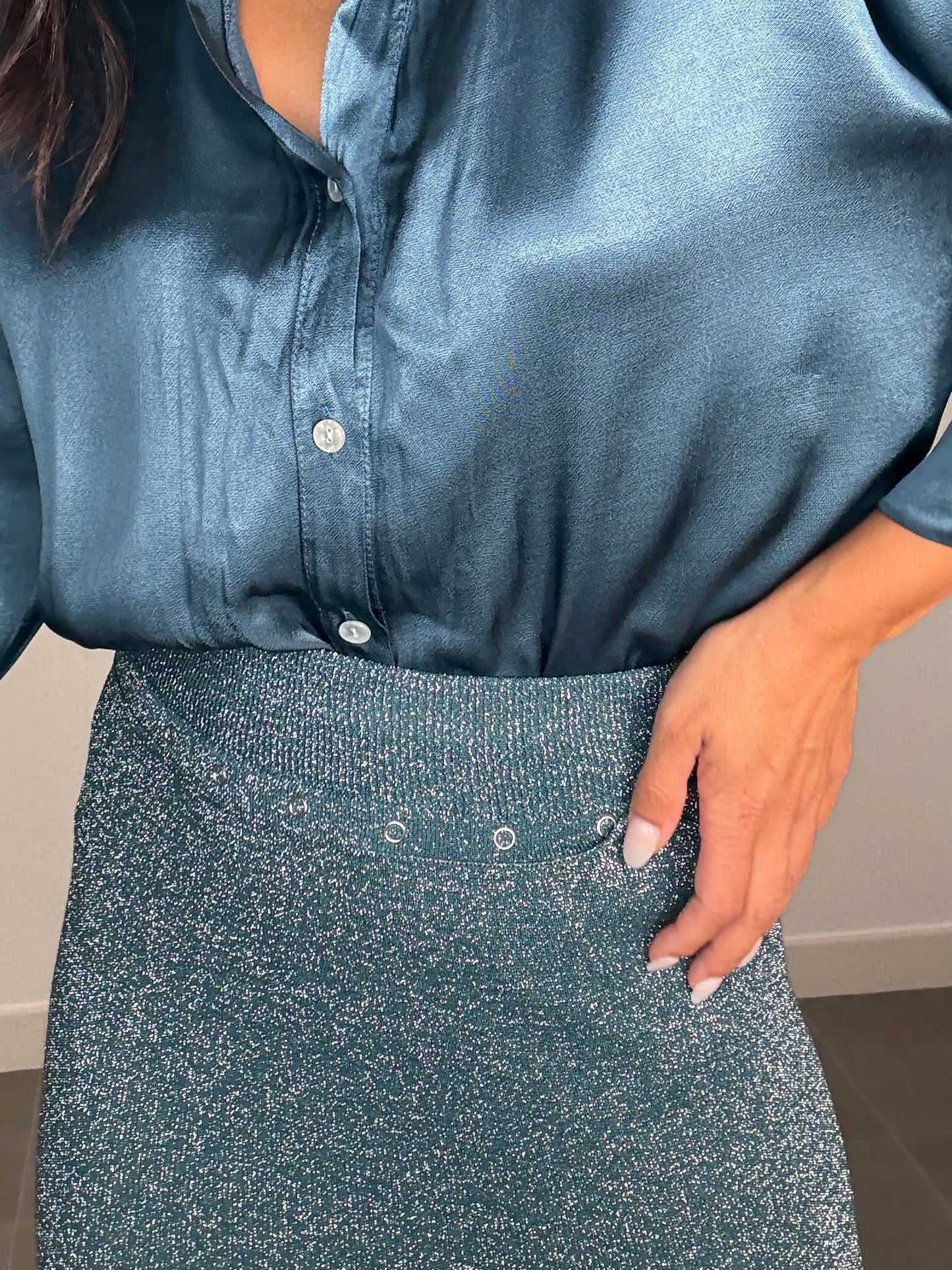 Falda LUREX